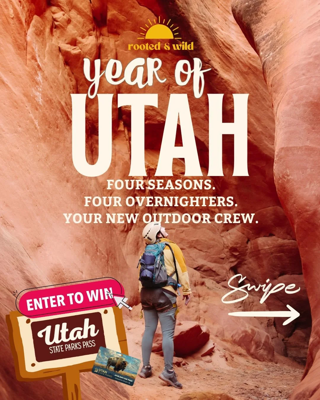 Come celebrate Utah with four overnight adventures throughout our favorite state!

This is for women looking for something more. Women looking for a challenge.  Women looking for adventure.  Women looking to cross items off their bucket lists.  Women