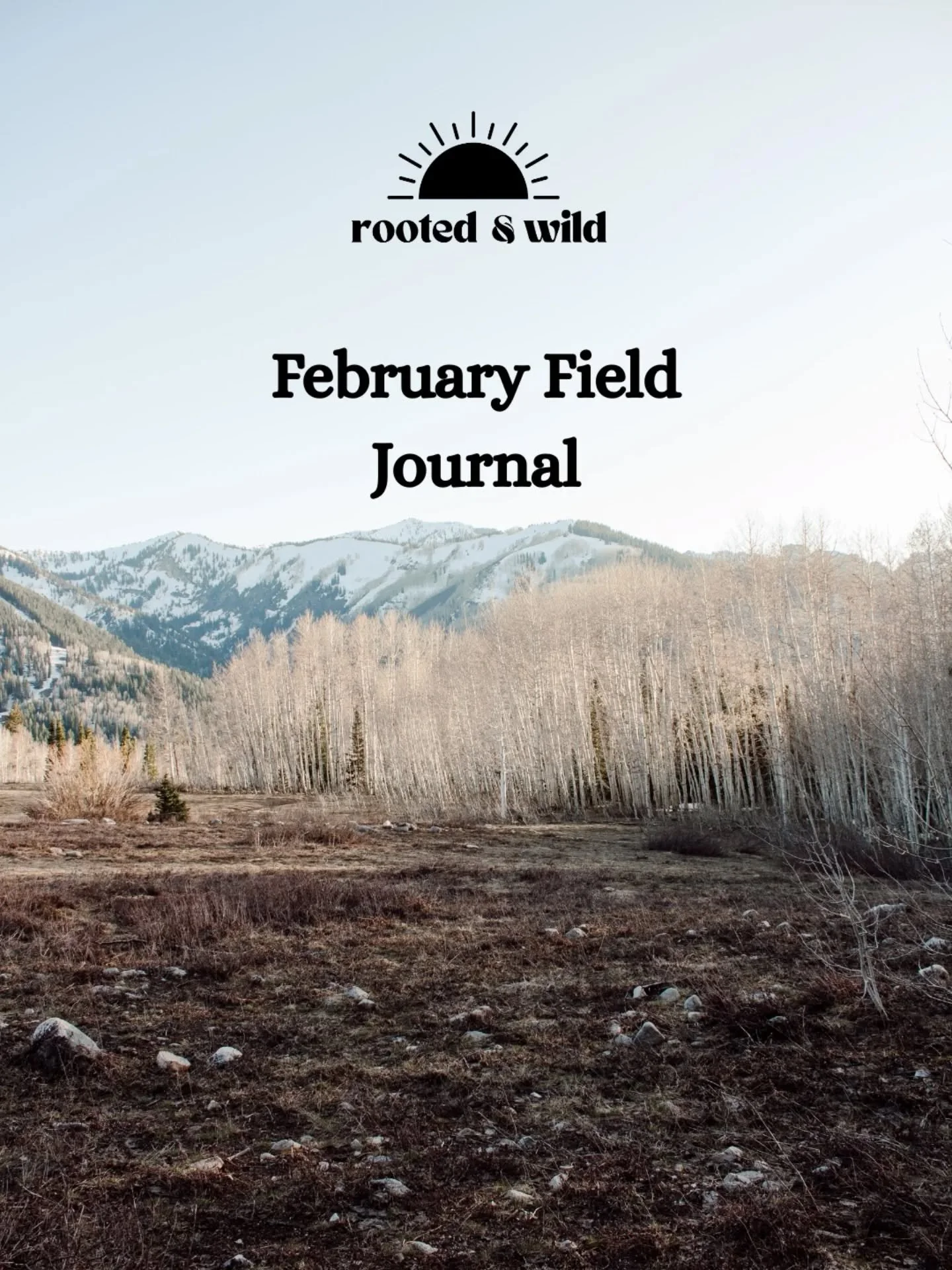 February's field journal ✏️

We wanna see your covers too!! 

I'll send a little happy mail to someone who shares their cover or prompt this month 😘 be sure to tag @rootedwildadventureco ! And if your account is private, send us a screenshot! 

#yoa