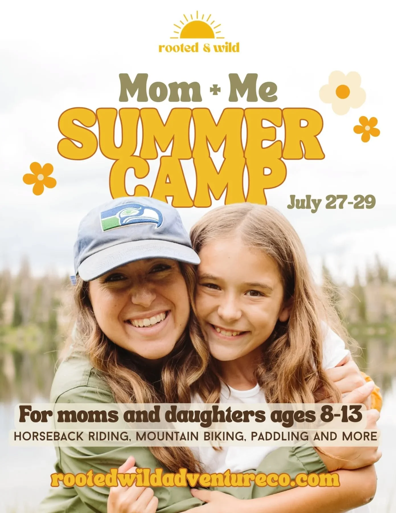 Mom and Daughter Summer Camp is here!! 

July 27-29 near Hanna, Utah. We are partnering with Reid Ranch to provide a 2 night adventure for moms and their daughters ages 8-13. 

It will include: 
Horseback riding 🐎
canoeing 🛶 
mountain biking🚴&zwj;