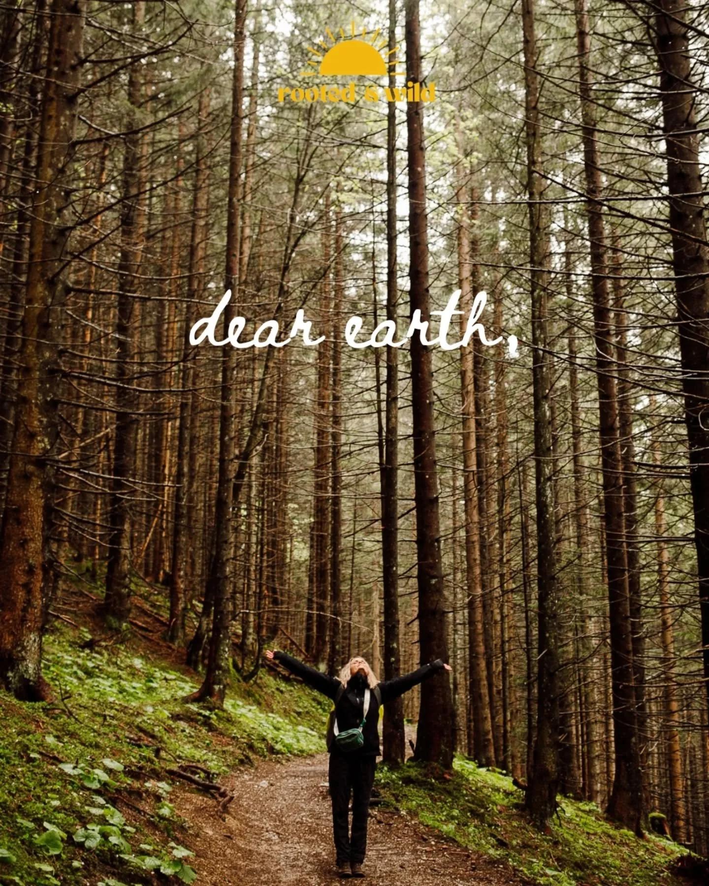 A love letter to our BFF earth. 🌍

happy earth day friends. 💚