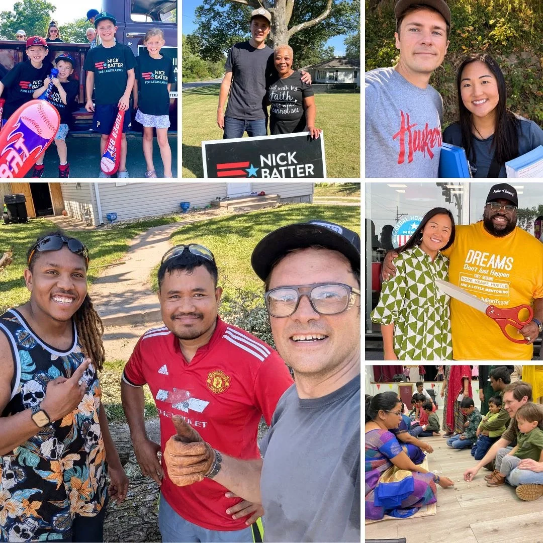 I couldn&rsquo;t be more grateful for every moment spent with my neighbors this year. From one-on-one conversations at doorsteps to large community events, the people have been the heart of this campaign. We&rsquo;ve done this with our neighbors, for