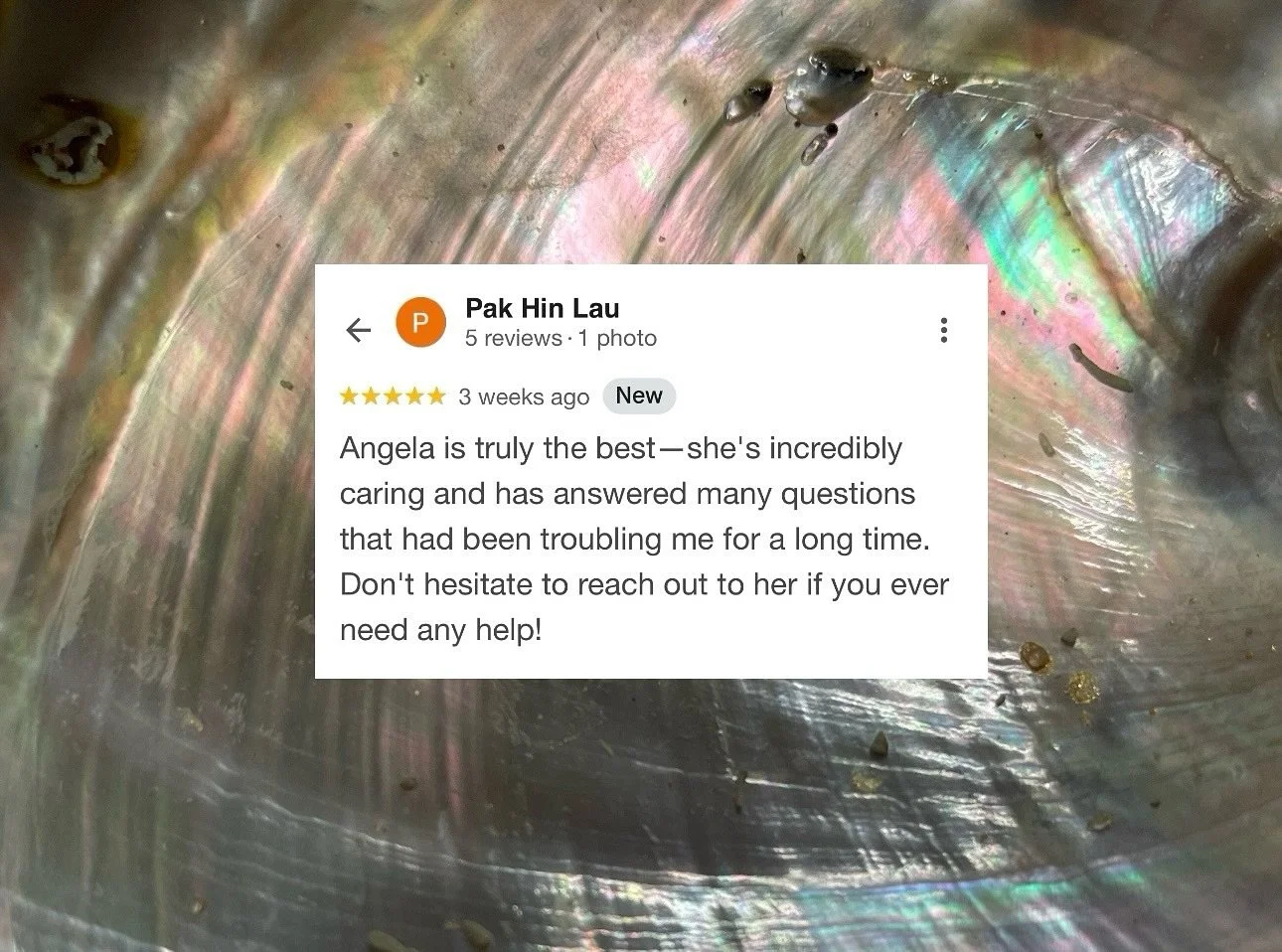 Thank you Pat for this lovely ⭐️⭐️⭐️⭐️⭐️review 🙏🏻 I&rsquo;m truly grateful to be part of your spiritual journey&mdash;offering guidance, healing, and support through Tarot, Numerology, cleansing, and your personalized energy bracelet.

If you&rsquo