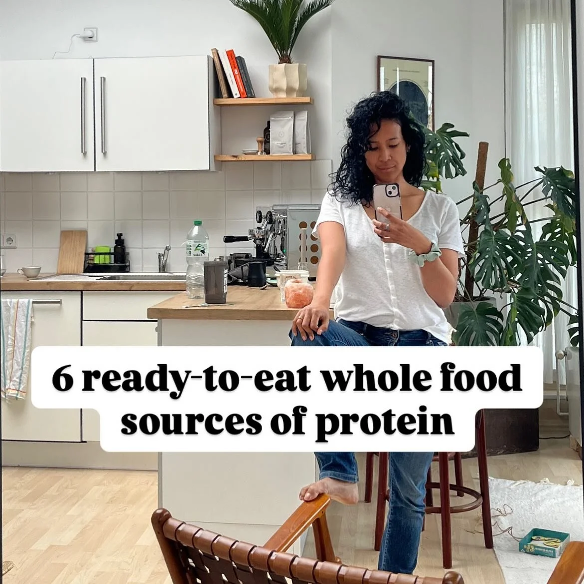 Hitting your daily protein intake can feel like a part-time job 😅 and it&rsquo;s too easy to reach for the &ldquo;high-protein processed snacks&rdquo;. 

Yes eating enough protein is important, but so is eating whole foods. So here are some ready-to
