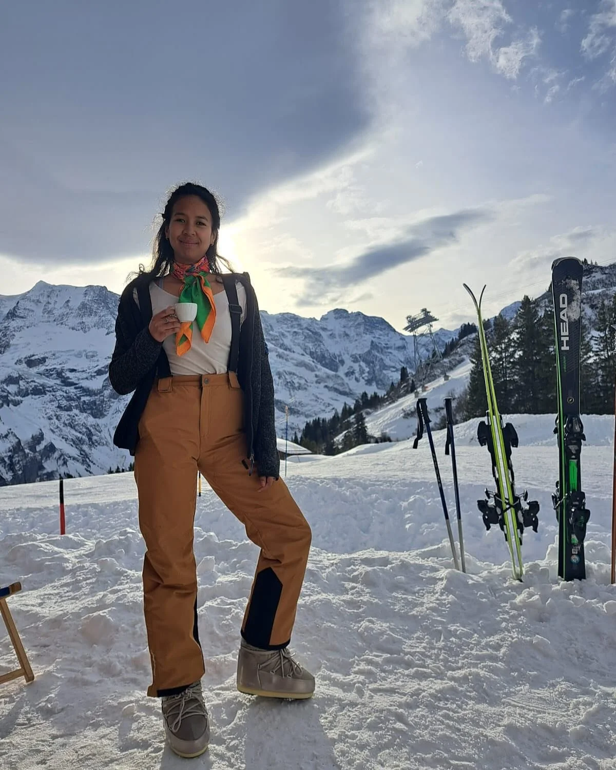 &ldquo;Made it through winter&rdquo; photo dump
1. Espresso before hitting the slopes
2. Pink sunset in the Alps
3. Zinc and omega 3 feast 🦪
4. Paris je t&rsquo;aime ❤️
5. A&amp;E visit for my testosterone-filled child
6. Geneva Lux light festival
7