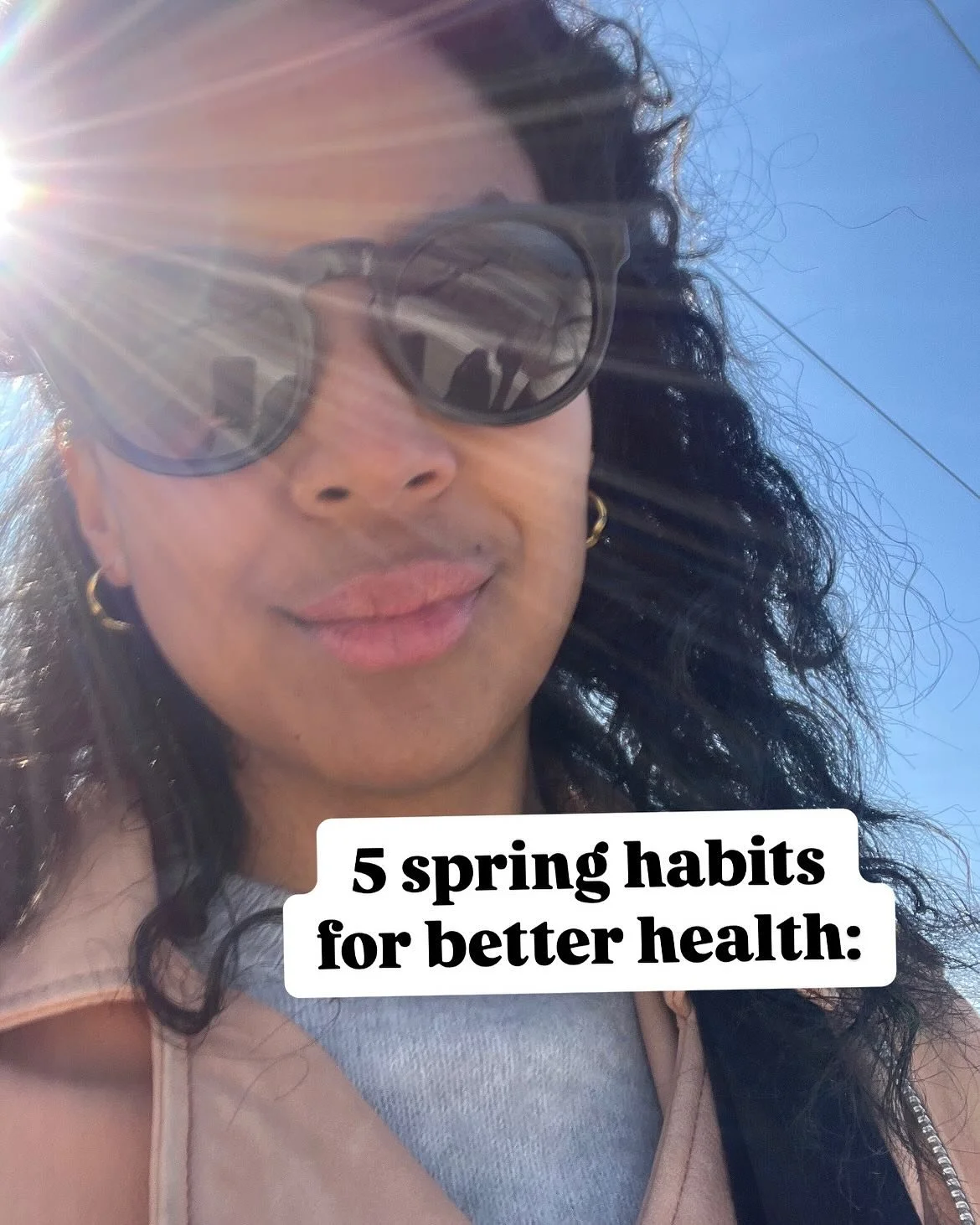 🧹Spring cleaning shouldn&rsquo;t be limited to your home, spring is the perfect time to reset some habits for a healthier you! 

🌸 Which of these habits inspire you the most?
