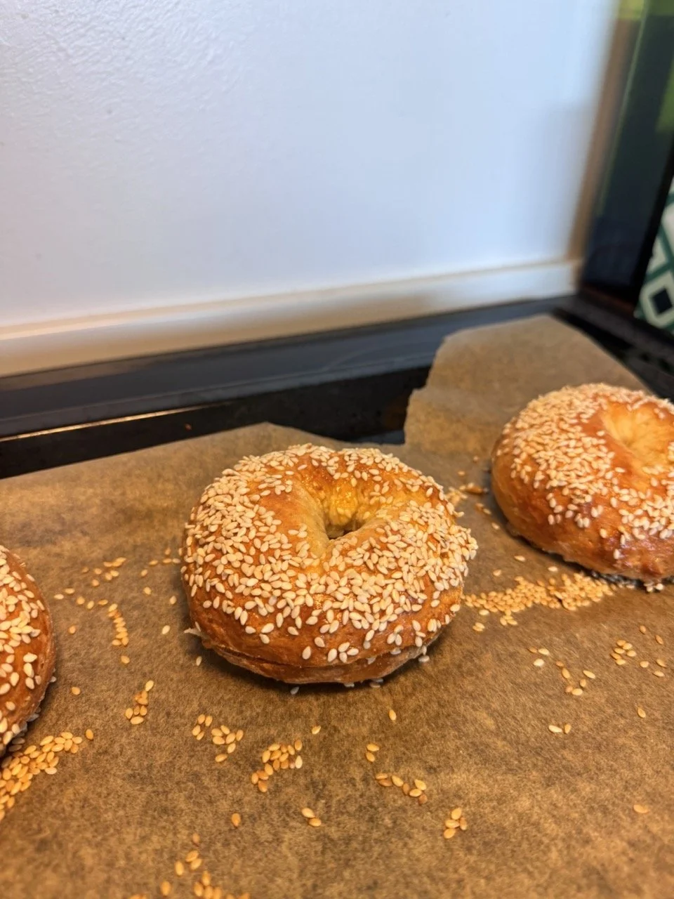 Hjemmelavet bagel