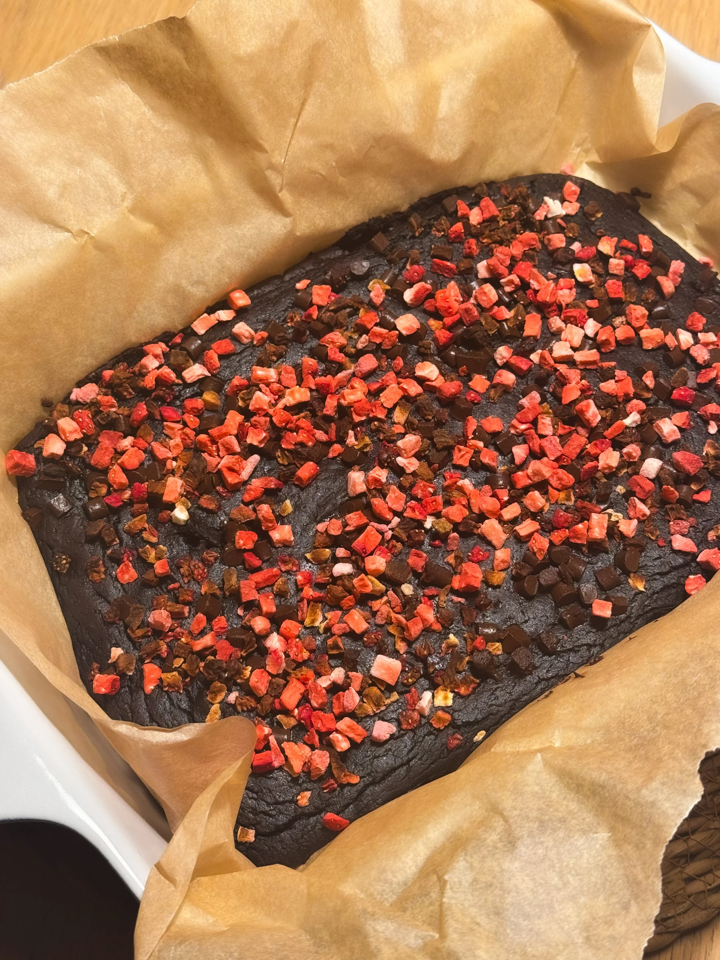 Chokolade kage lavet på sød kartoffel