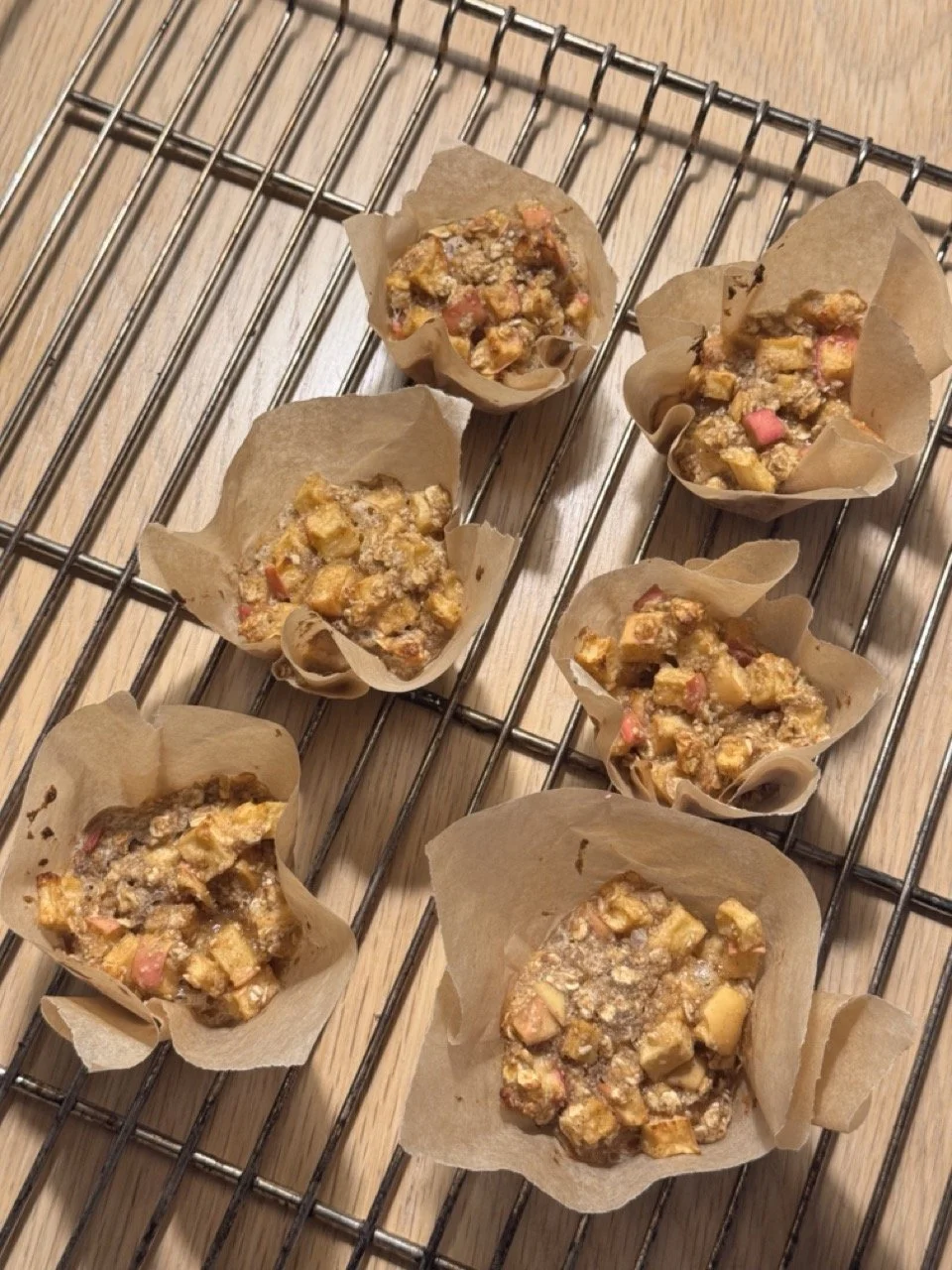 Æble-kanel muffins