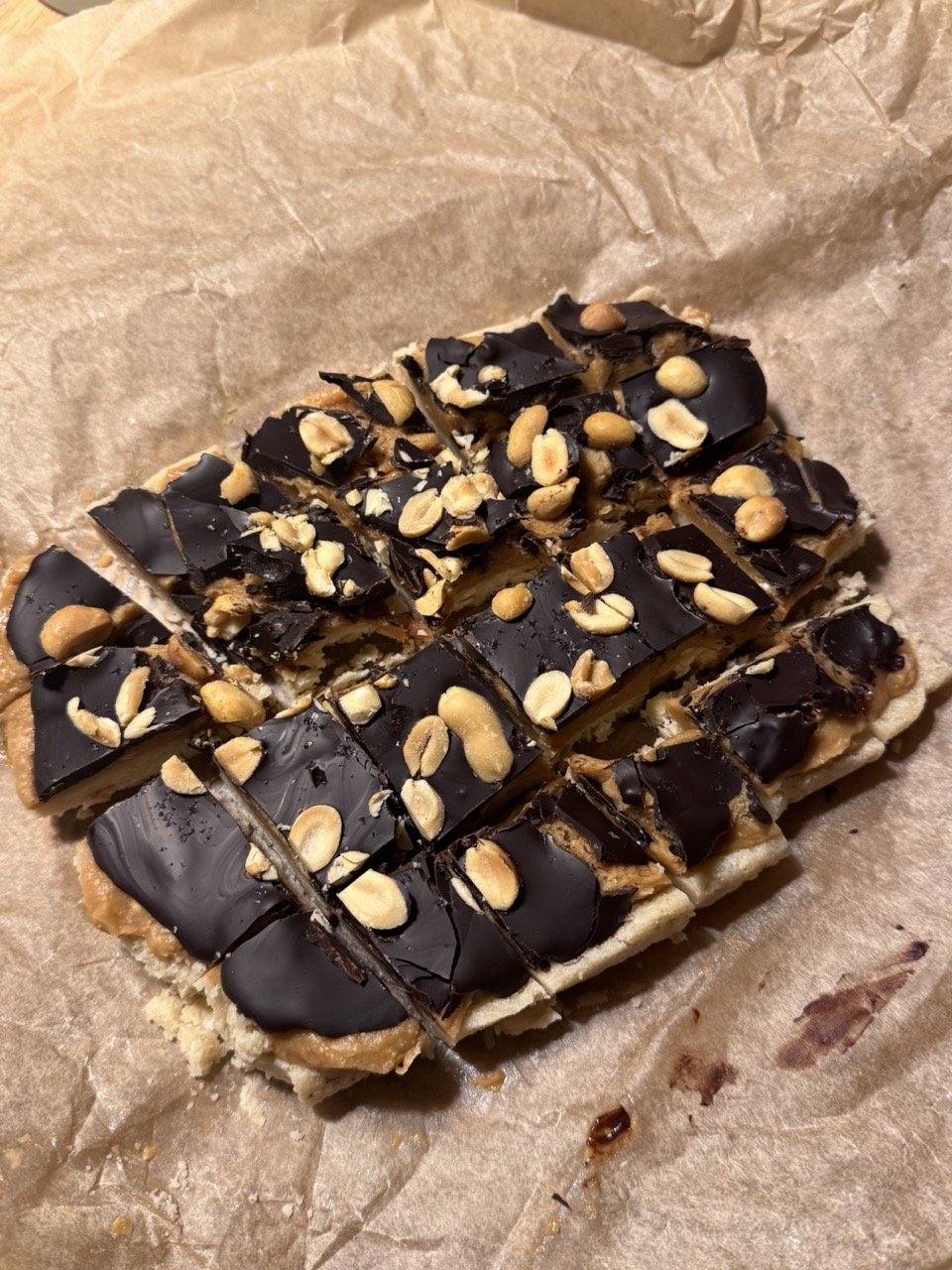 No bake Twix-bar