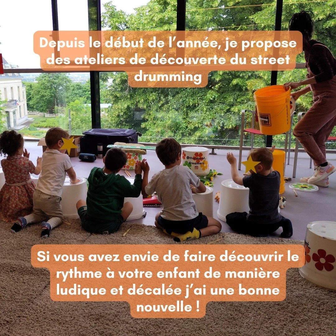 Petite annonce ! 🎺
J'anime un stage pour les 6-8 ans et les 9-11 ans dans au centre Paris Anim' Pina Bausch dans le 12e arrondissement du 7 au 11 juillet. 
Si &ccedil;a vous int&eacute;resse pour votre enfant n'h&eacute;sitez pas &agrave; m'&eacute;