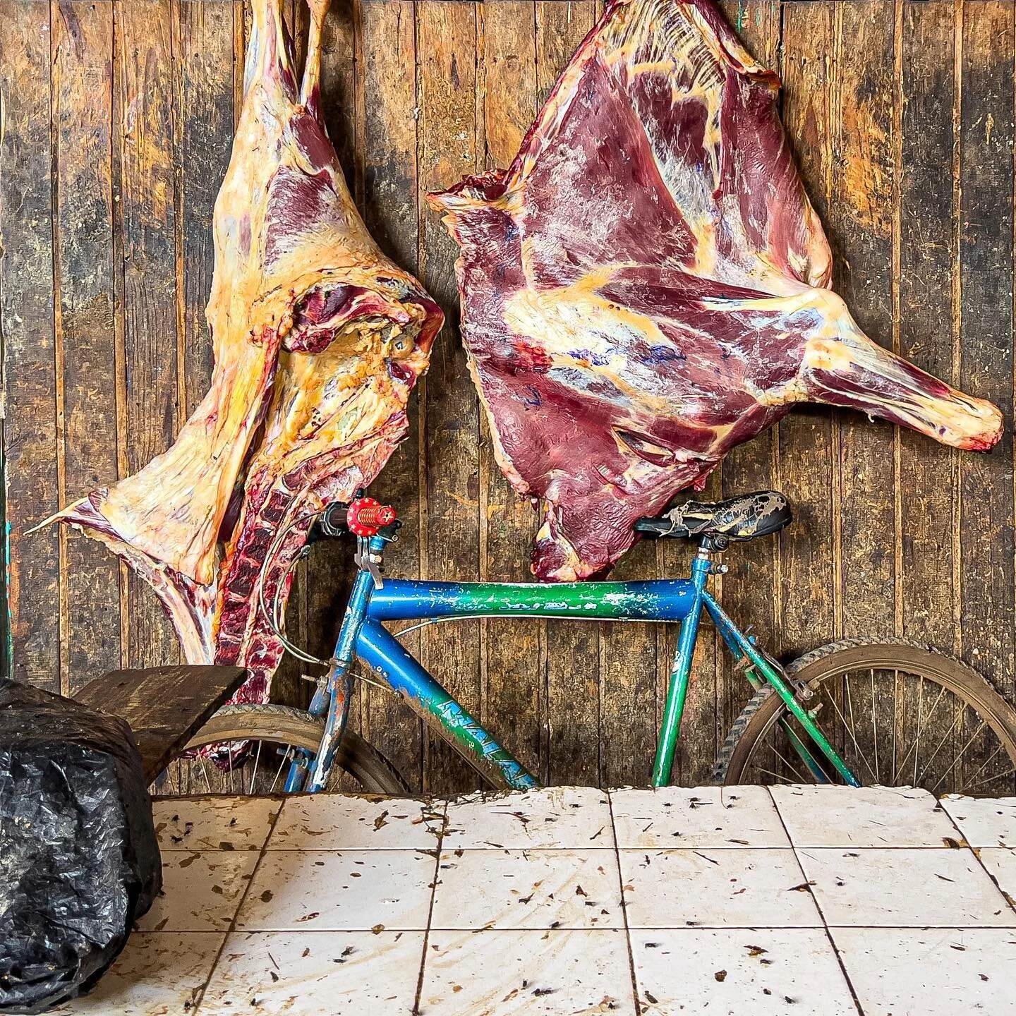 #meat #market #africa #markets #travelphotography #travel #explore #bike #wishaleica #wishihadaleica #leica #buyart