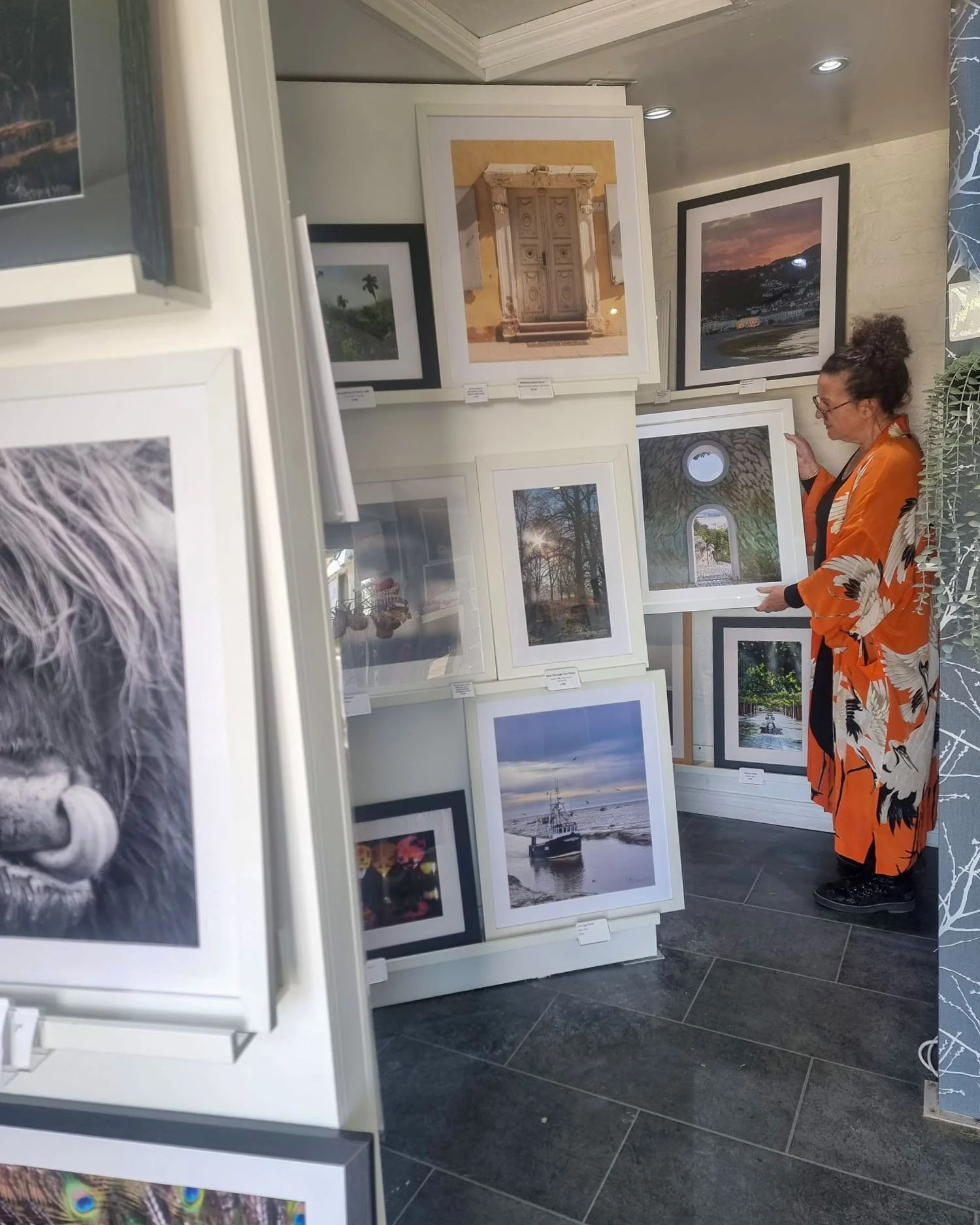 One of the things I enjoy most about running a gallery is that it's never quite finished.

There's always a photograph to move, a display to rethink, or a frame that suddenly looks as though it belongs somewhere else.

So, naturally, what should have