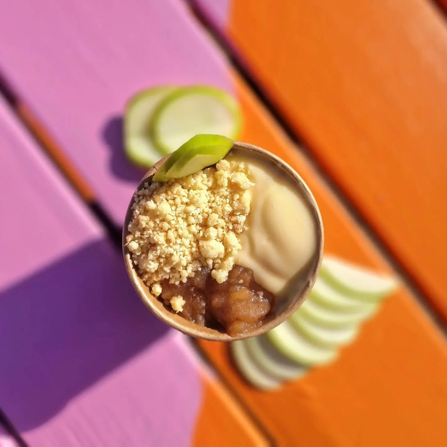 Get cozy with a taste of winter comfort! ♨️ 🍏 

Our new Apple Crumble is officially here, and it's everything you've ever wanted and more! 

What makes it so special? 💫 

&bull; Proper Apple: Sweet, tender, and spiced apples are baked to perfection