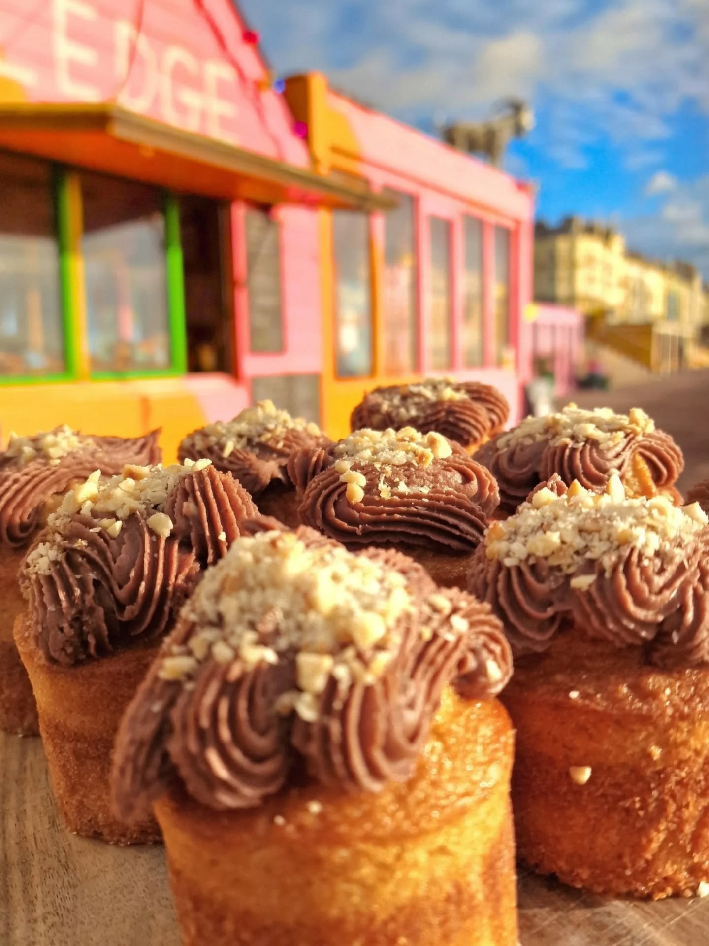 Cake on your mind? Why look anywhere else! 

We've *always* got you covered with our selection of Goat Ledge made decadent goodies! The tastiest treats on the promenade, made with absolute love and perfection, everytime 🧁

Featuring Hazlenut and Cho