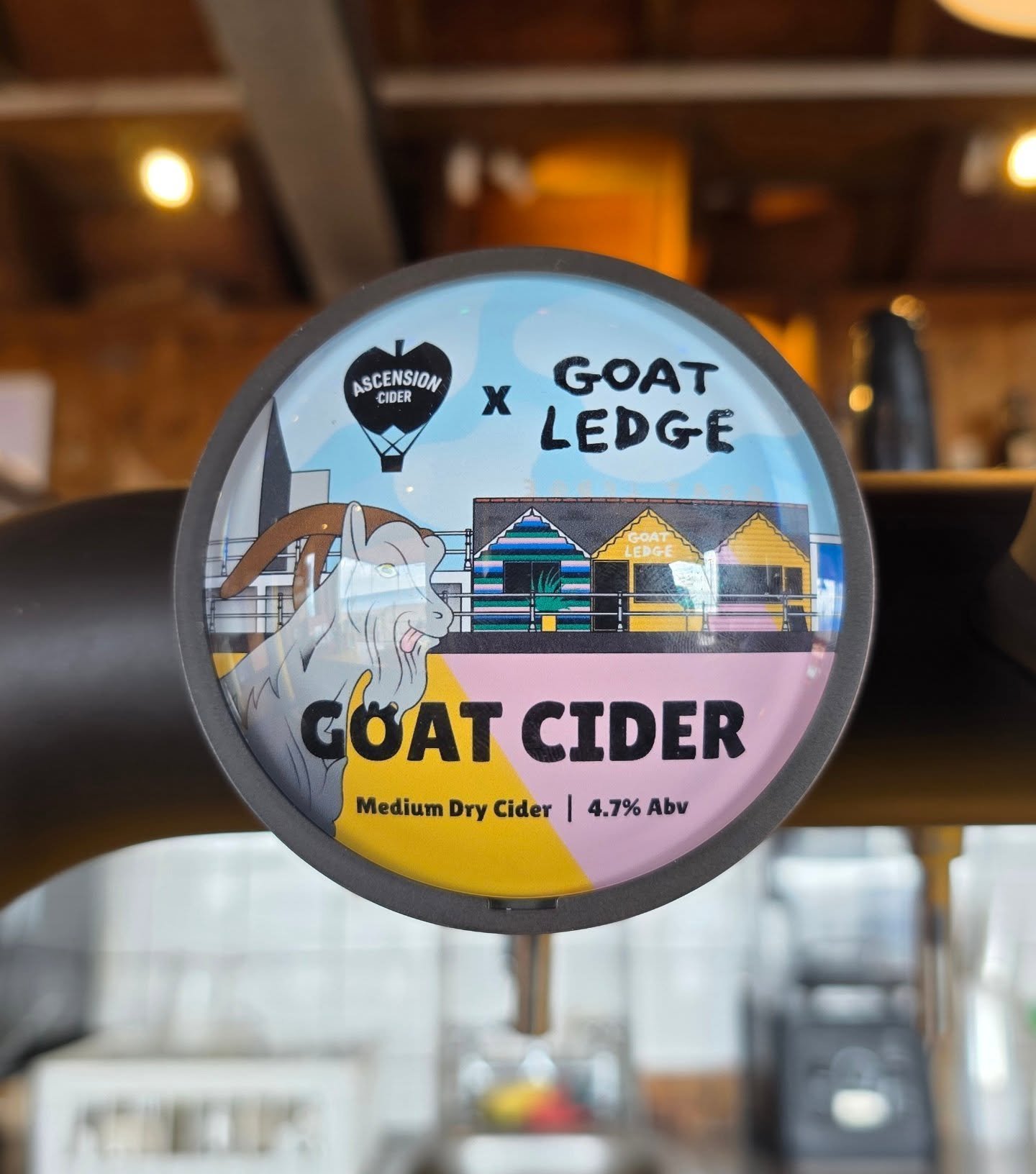 Big news! We've upgraded our taps!! 🍻 

Now featuring a rotating supply of SIX delicious beverages, all poured with perfection to enjoy whilst looking out to sea and soaking up the sun ☀️

Currently pouring:

☆ GOAT LEDGE CIDER by @ascensionciderco 