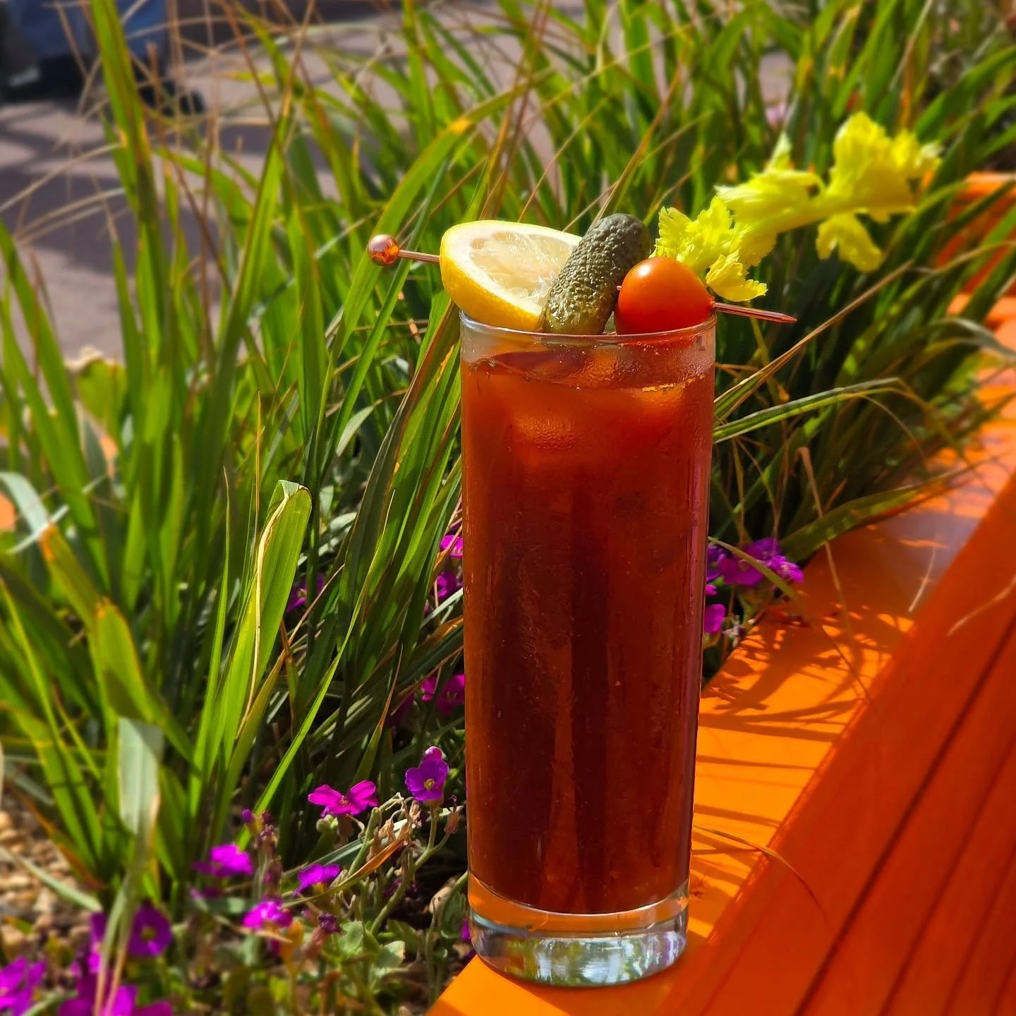 Sip happens! Bloody Mary's are here! 🍸

What's in it? 👇

&bull; Vodka 
&bull; Tomato Juice 
&bull; Tabasco 
&bull; Lemon 
&bull; House Spice Mix 

Now available now from 11am, every day! 🍅 🍋

#cocktails
#beachvibes 
#summerdrinks
#bloodymary 
#go