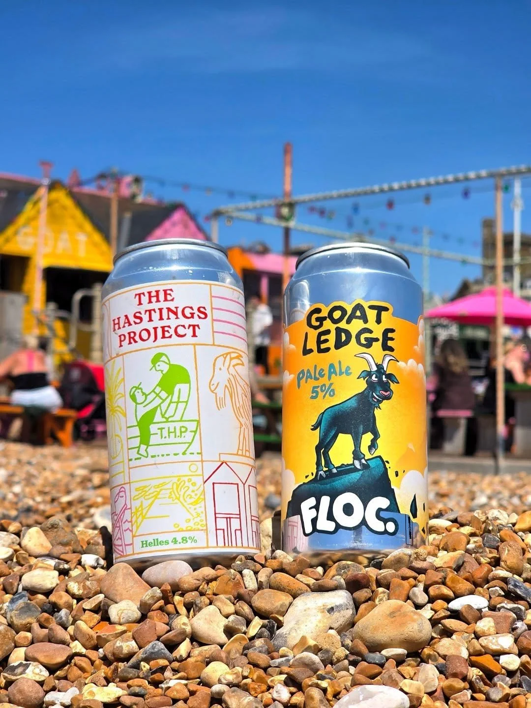 We are fully stocked up with absolute bangers for your sunny coastal days ⛱️🍻 

Here are a couple of examples that what are waiting for you: 

Goat Ledge Pale Ale &ndash; Our signature, tropical hoppy @flocbrewing collaboration. 

Helles Lager &ndas