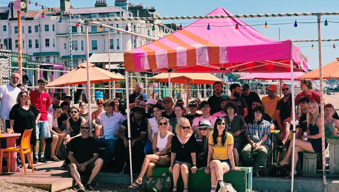 The whole squad just linked up to prep for a massive couple of months ahead! 🌞 

From our runners, prep chefs, baristas, and chefs, to the bar crew, Fire on the Beach woodfired team, maitre'ds, ice cream squad, and everyone working magic behind the 