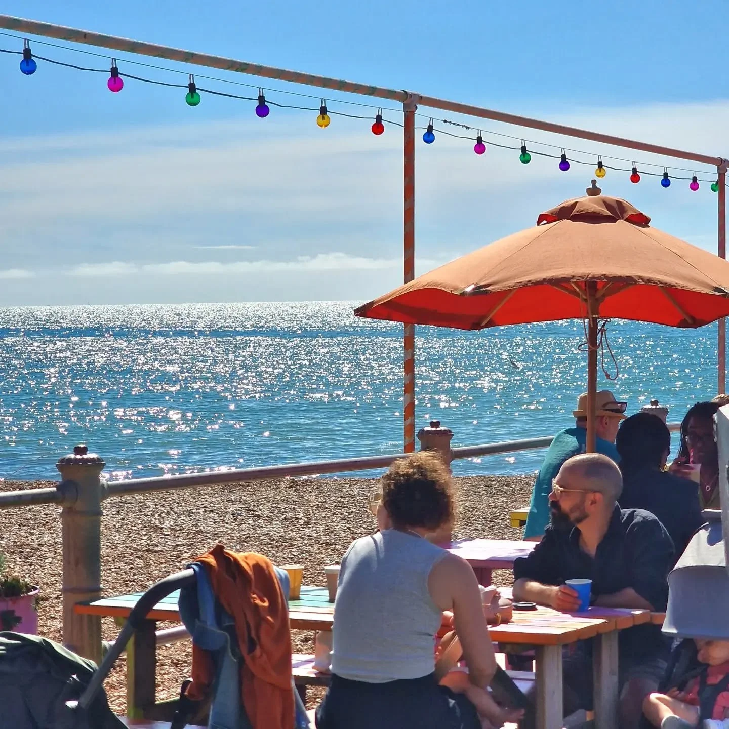 Joining us for ANOTHER sunny day? ☀️ ☀️ 

Sun all afternoon, live music at 5.30, tasty food all day long! 

#anothersunnyday
#beachweather 
#getyourswimon
#livemusic
#goatledge
