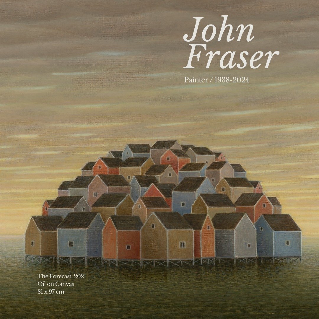 John Fraser / Painter / 1938-2024 / The Forecast, 2021, Oil on Canvas, 81 x 97cm

#johnfraserartist
#magicrealismart
#surrealdreamscapes
#artandarchitecture
#venezuelanart
#canadianartists
#artofthepsyche
#modernartlegacy
#surrealismart
#magritteinsp