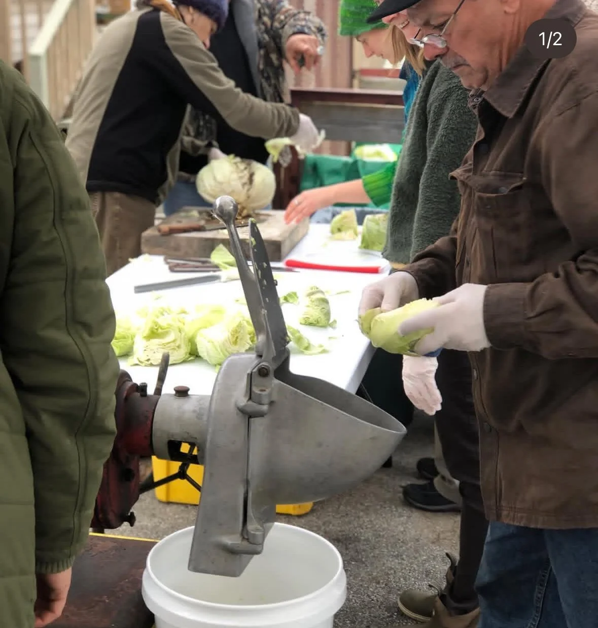 Sauerkraut Making Class
