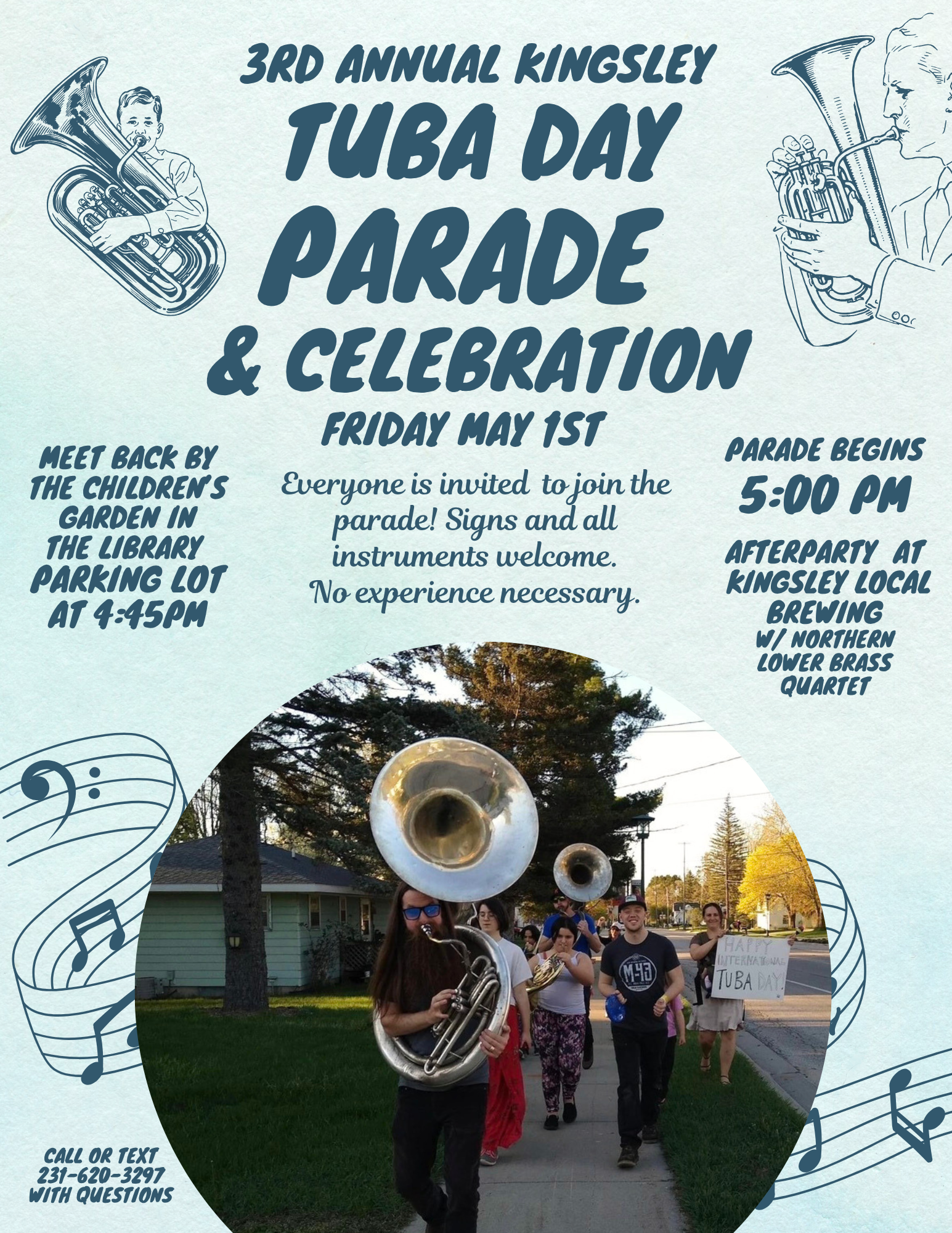 3rd Annual International Tuba Day Parade