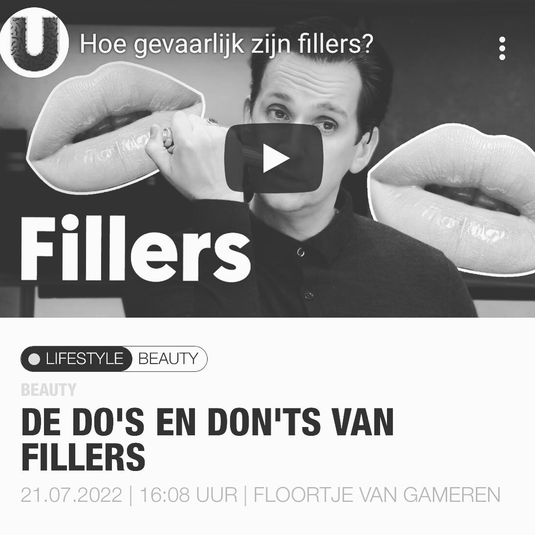 Alles weten over fillers? Cosmetisch arts @drdecates heeft voor @universiteitnl een video opgenomen waarin hij alles vertelt over fillers. Bekijk de video via de link in bio ❤️ #fillers #cosmetischartsknmg #wiemooiwilzijn