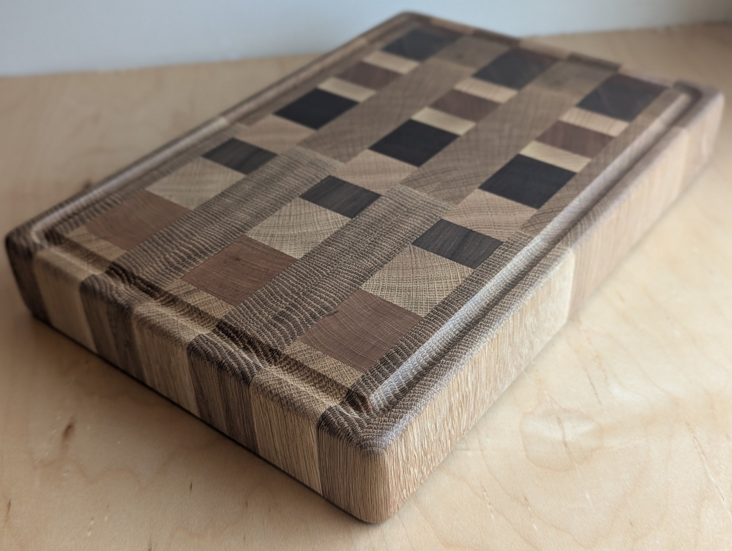 End Grain Cutting Board - Home Chef