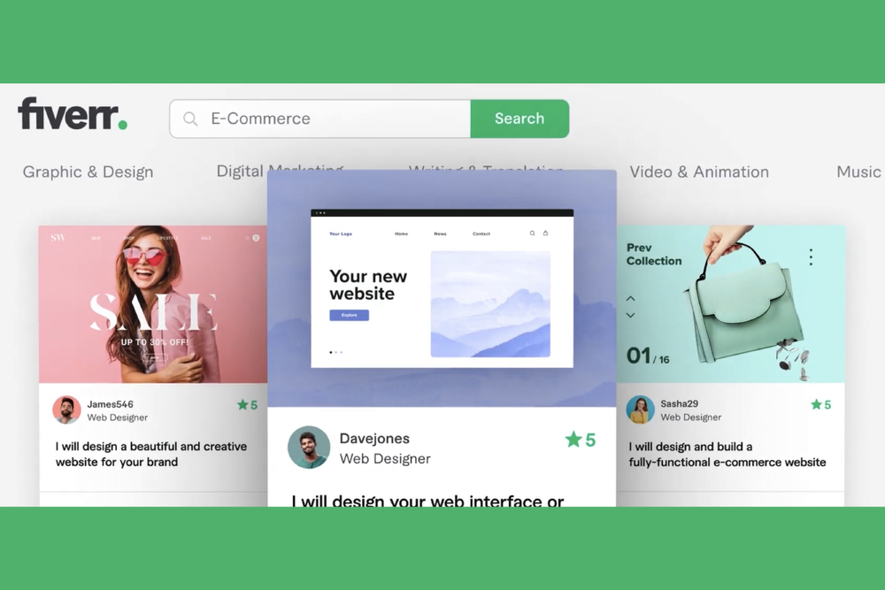 Brand Refresh - fiverr