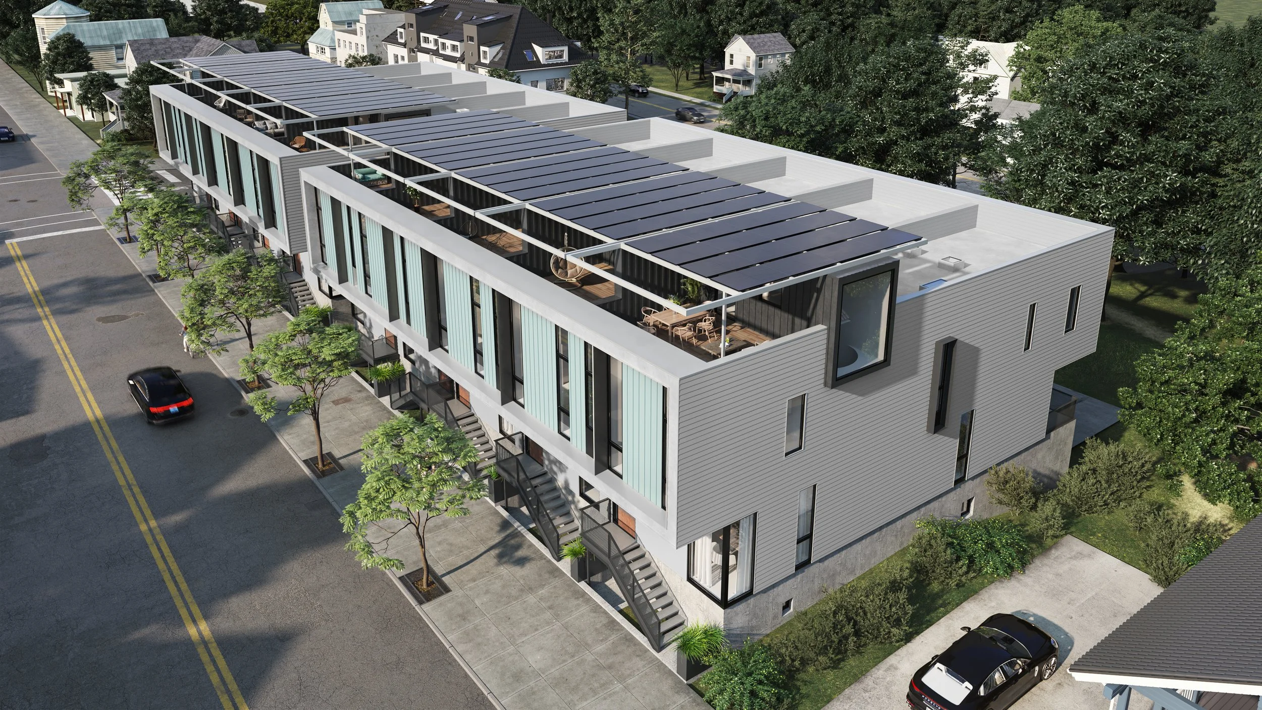 Photo inspiration: Picture Idea: Idyle A Collection Of Ultra Modern Net Zero Energy Nze