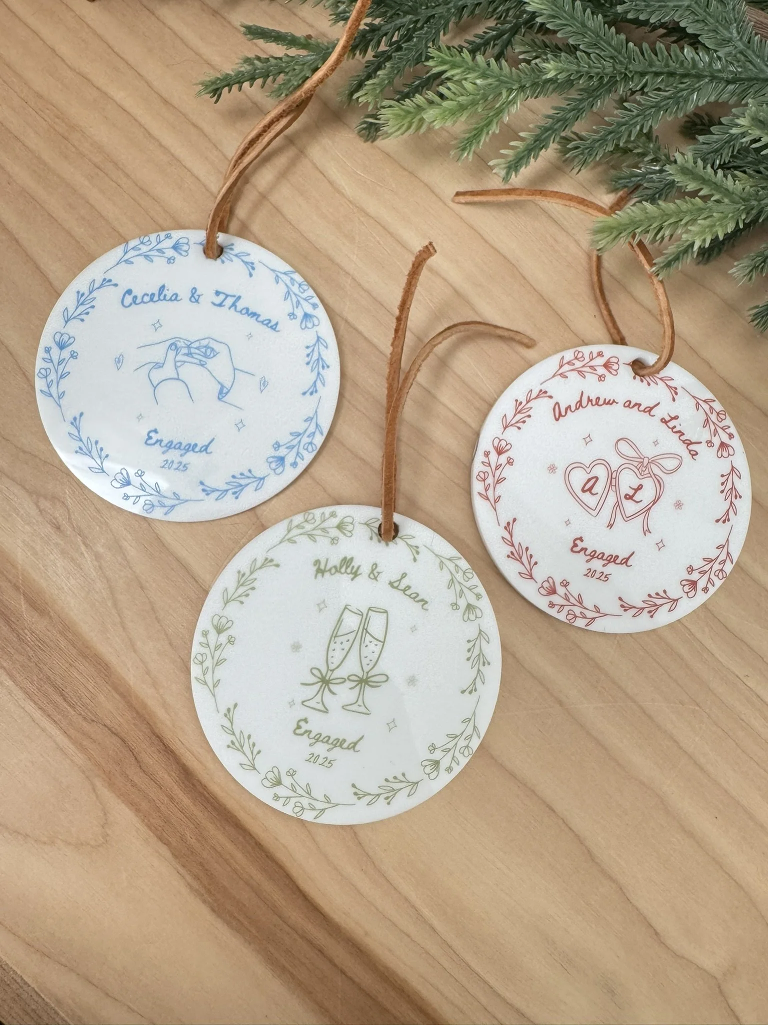 Engagement Ornaments