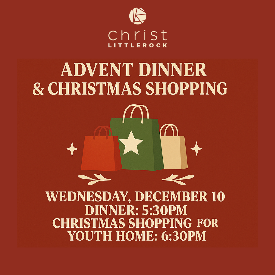 Advent Dinner and Christmas Shopping for Youth Home