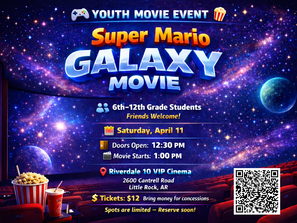 Youth Event: Super Mario Galaxy Movie 🍿