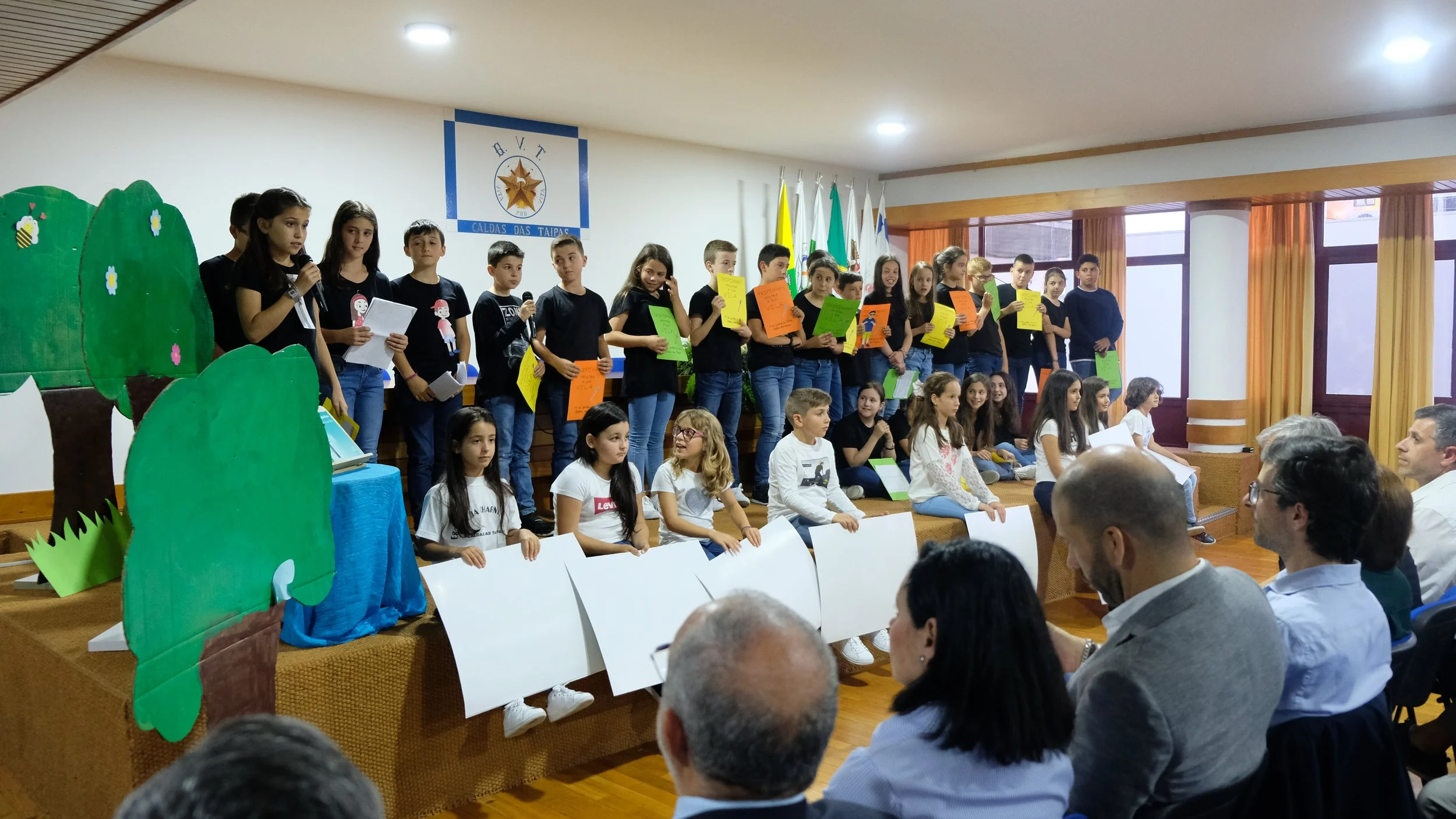 Presentation at Taipas Volunteer Firefighters