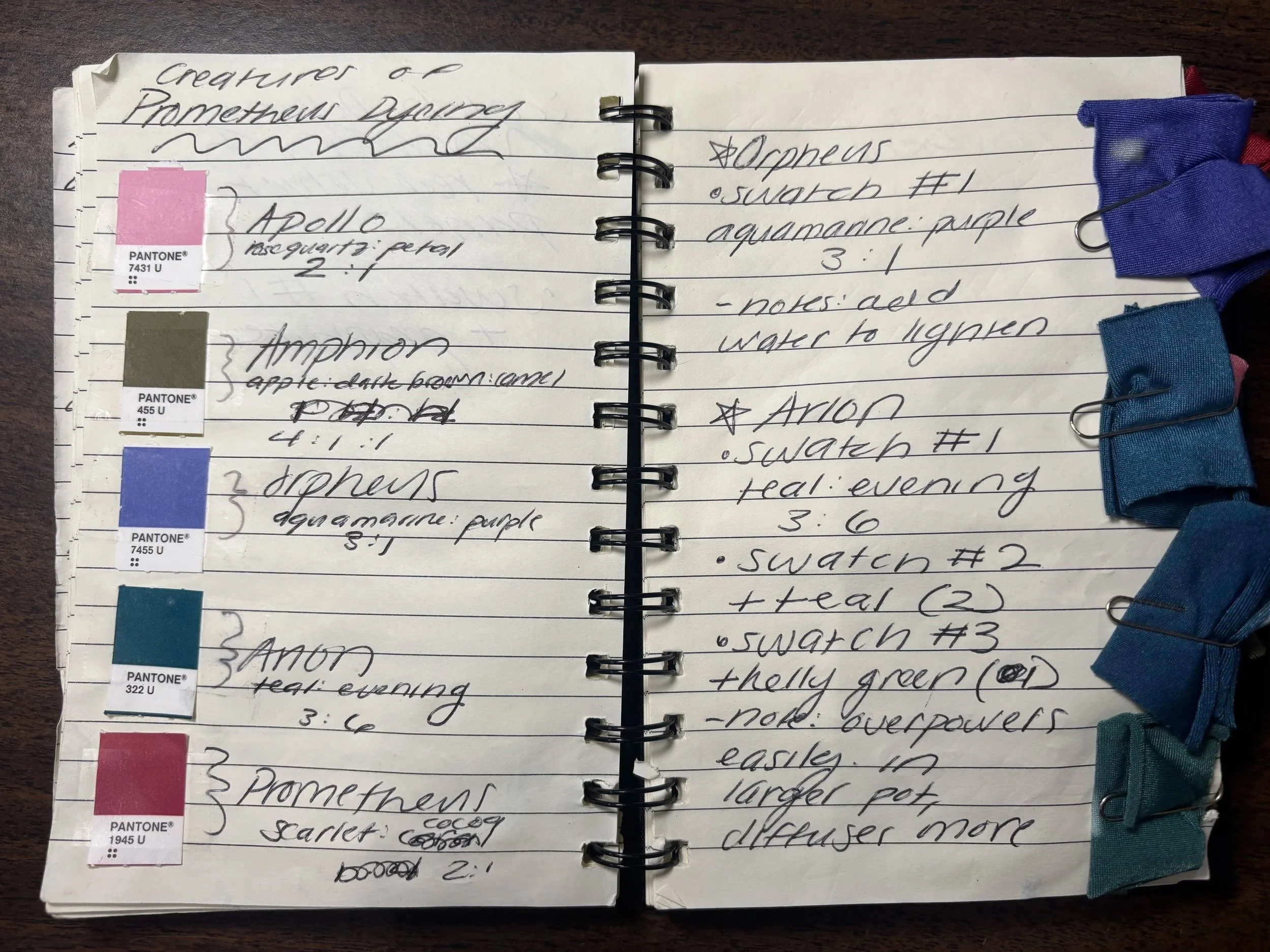 Spandex tights dyed using Rit Dye