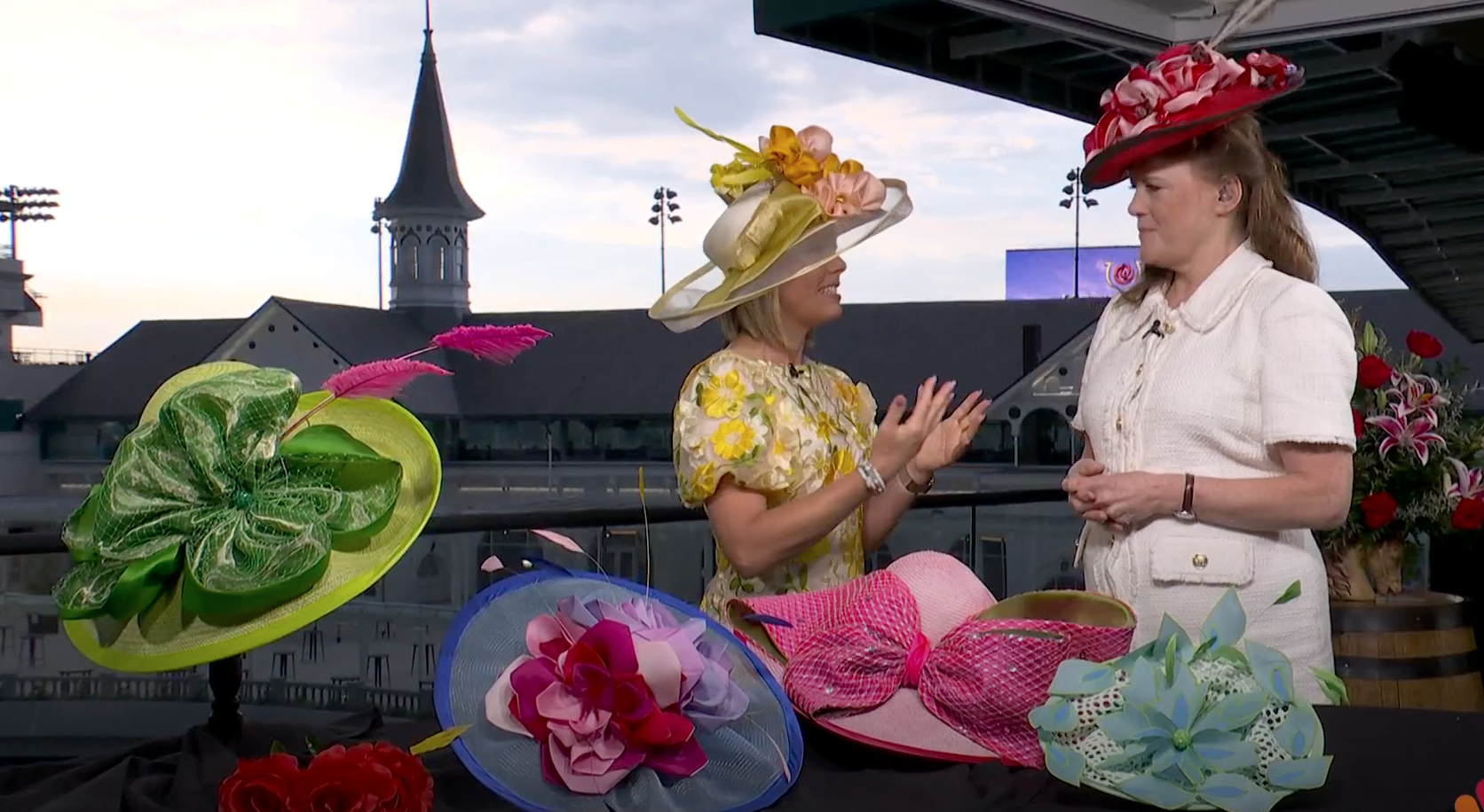 Hats presented by Dylan Dreyer on the Today Show