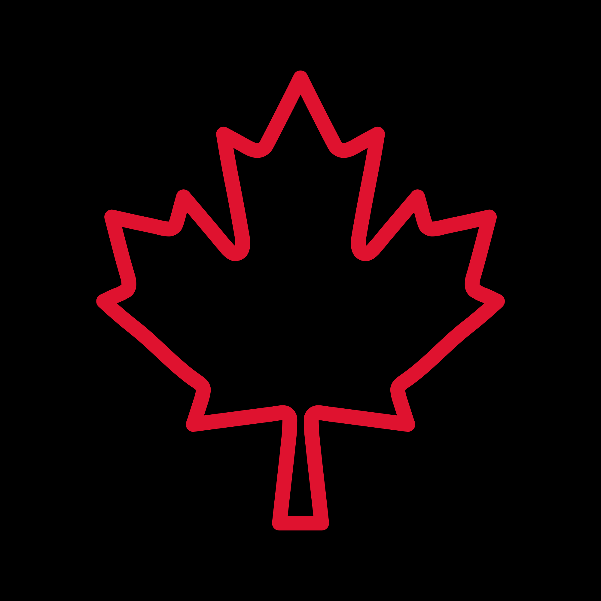 Maple leaf icon
