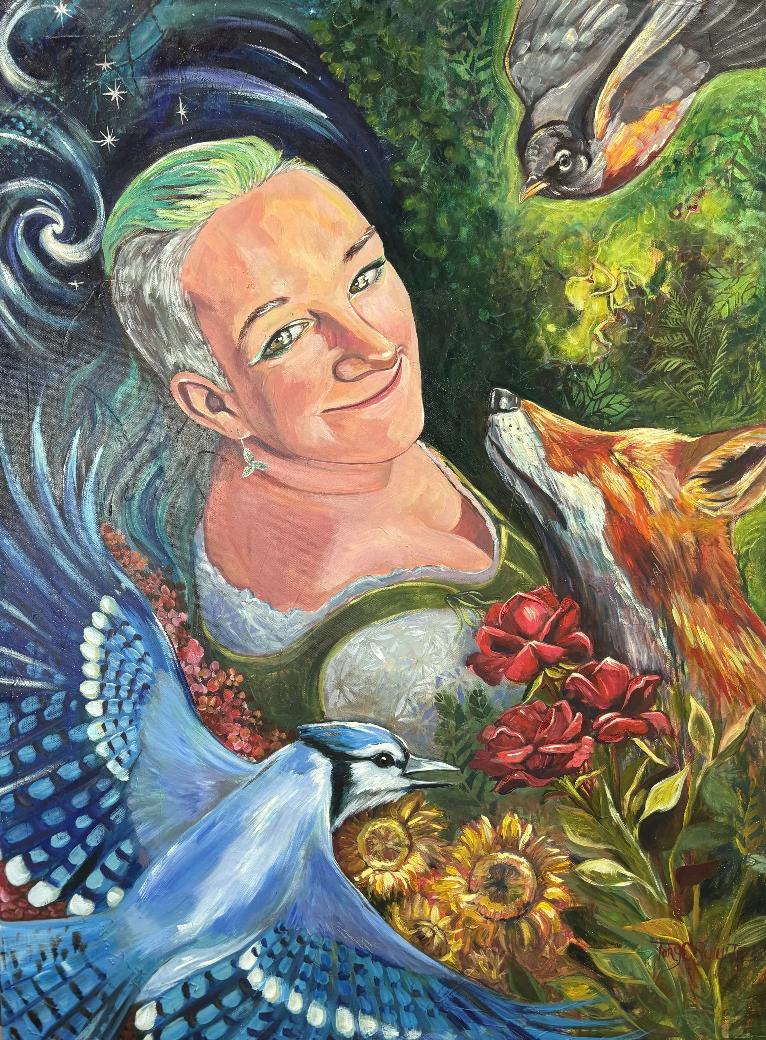 Tory C. Schultz, Painter Mixed Media Artist 