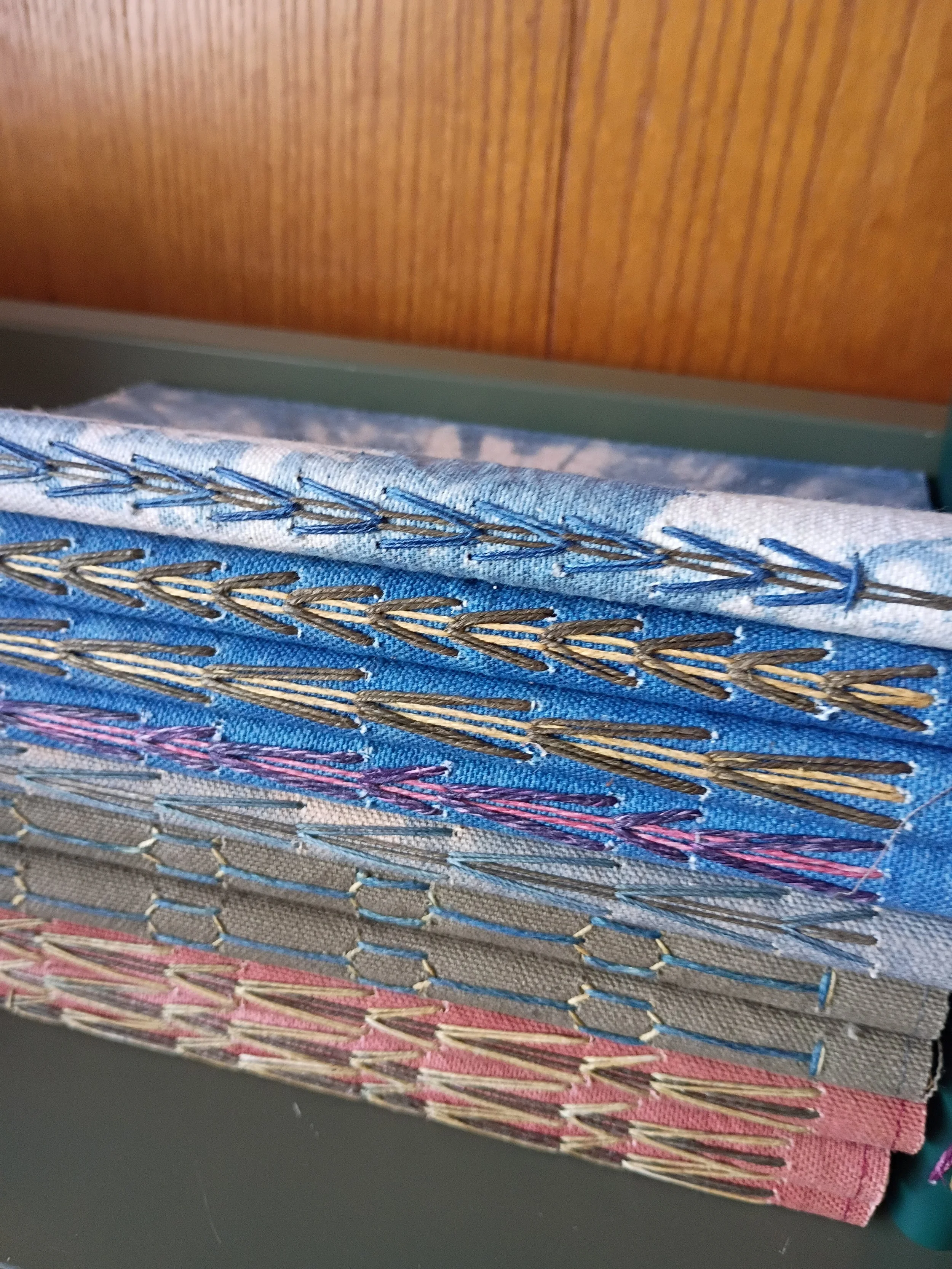 Hand-Dyed Canvas Booklet