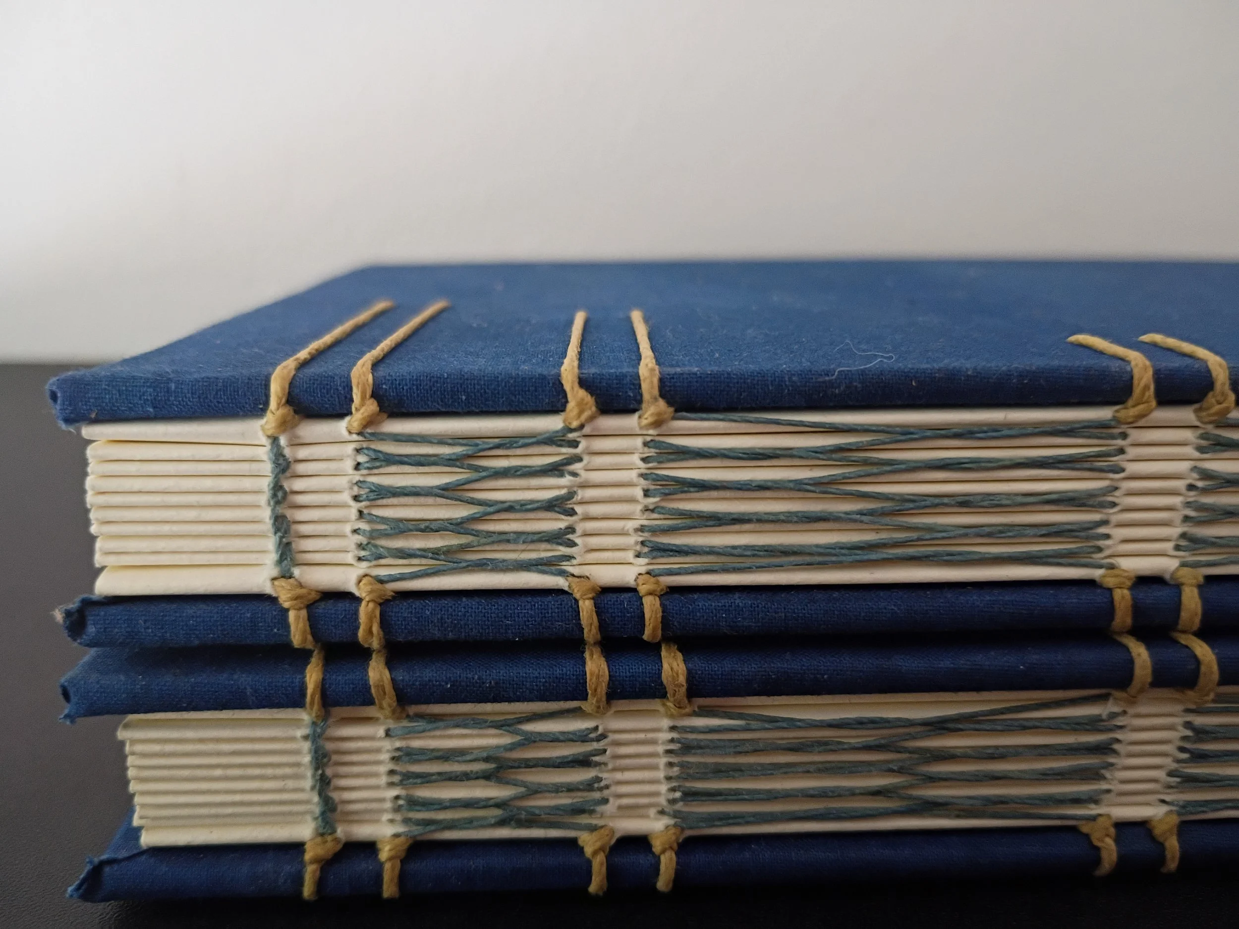 Midnight Blue Indigo Hand-Dyed Hardcover Journal