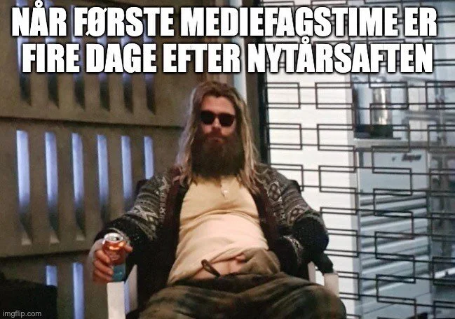 Godt nytår! Vi glæder os til at se her igen ude på skolerne! 🎬🤩
