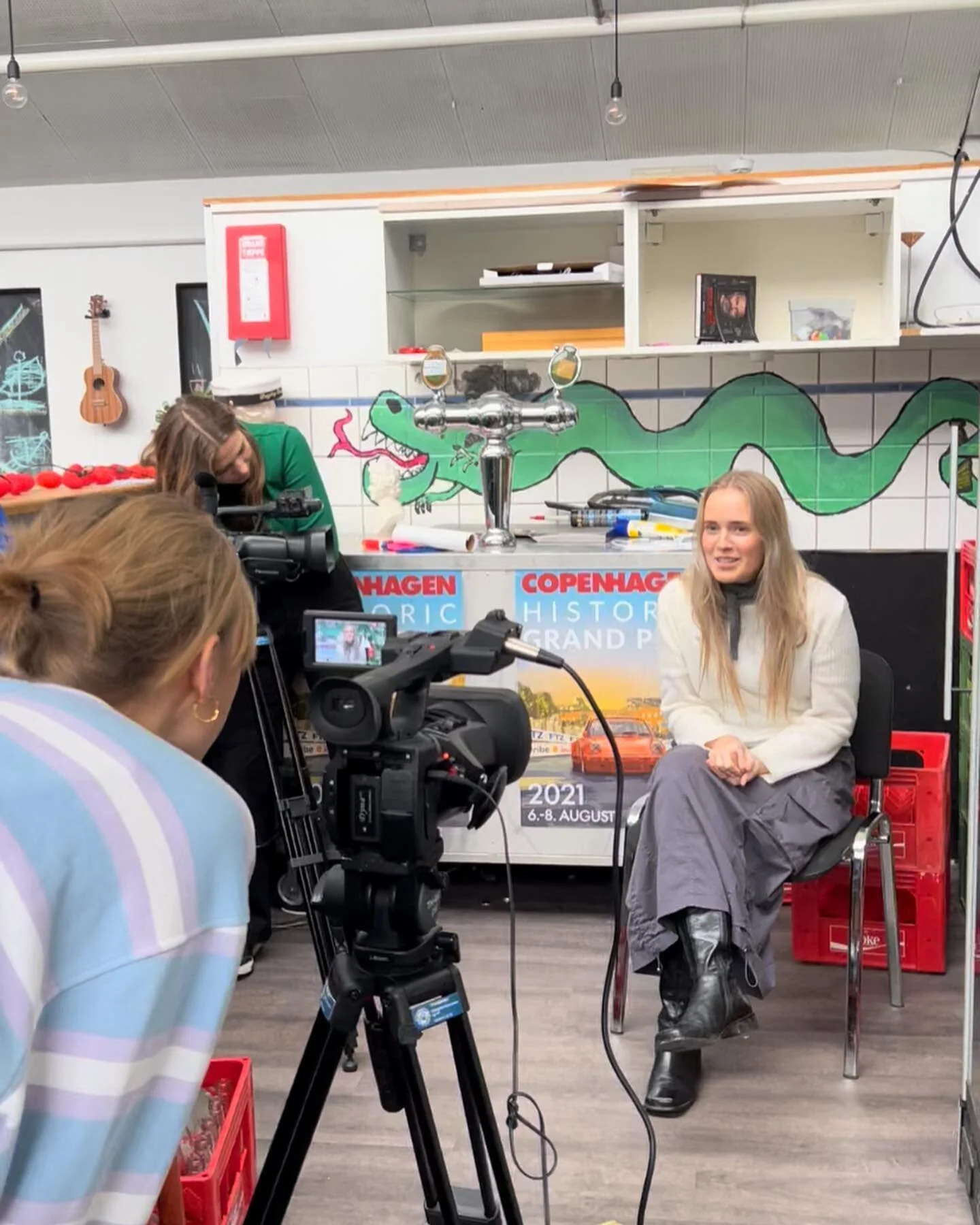 Behind the scenes! Portræt dokumentar in the making🤩