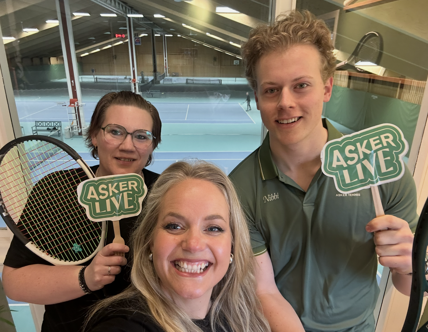 Asker Tennis inn som ny samarbeidspartne