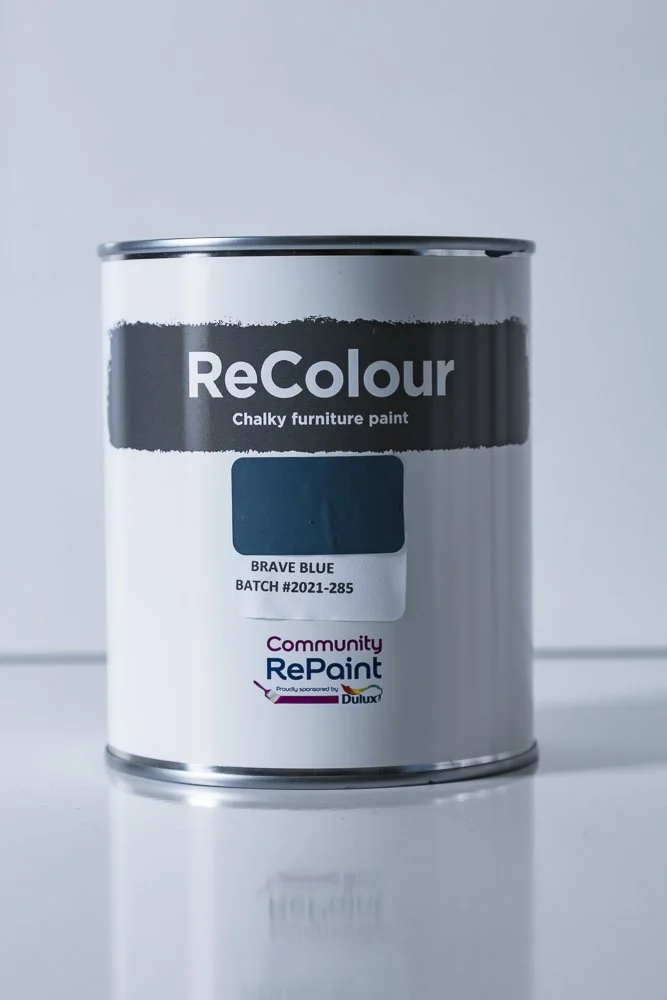 Brave Blue Chalk Furniture Paint 750ml
