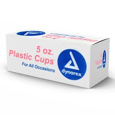 Disposable 5oz cups box of 100