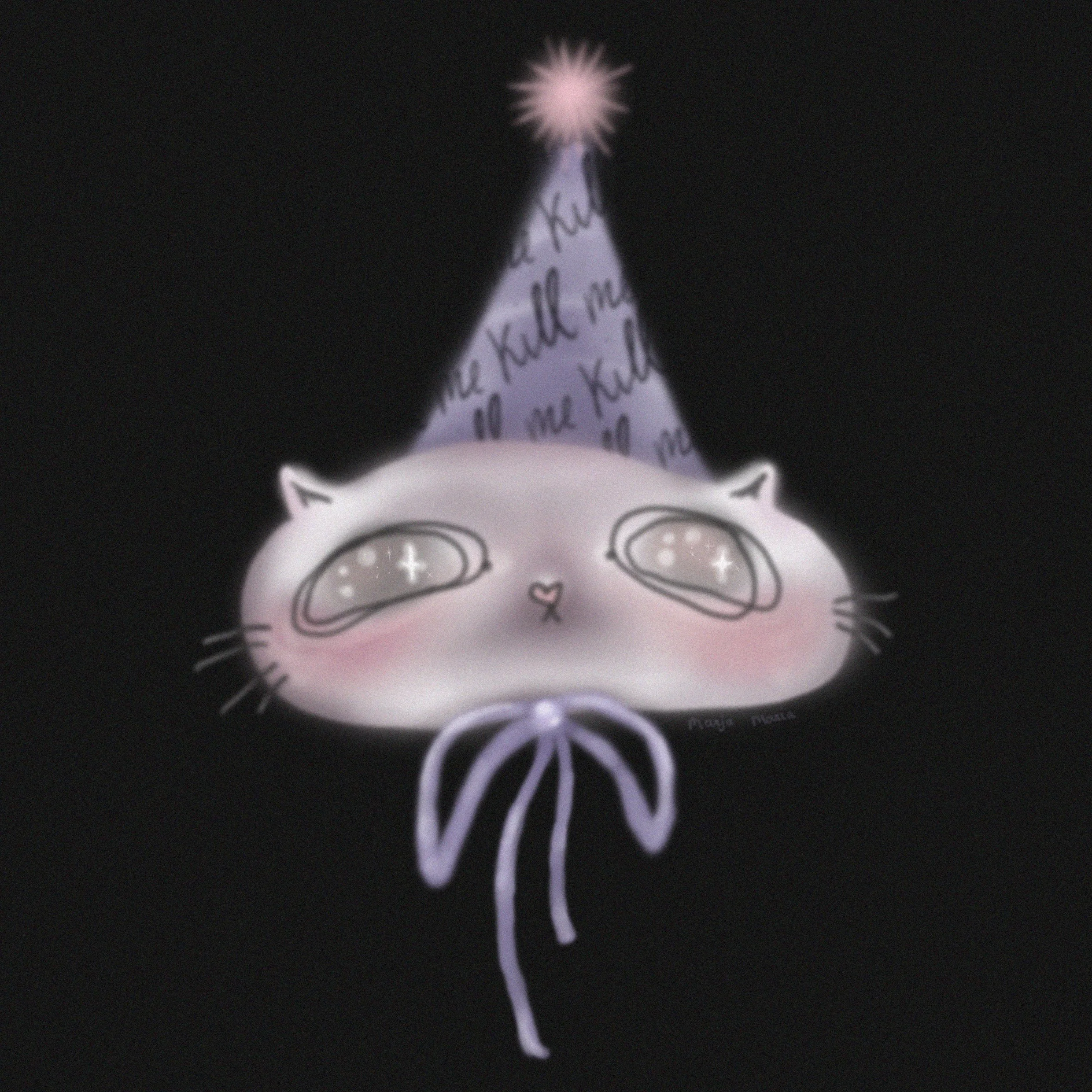 Kill me kitty · digital - black