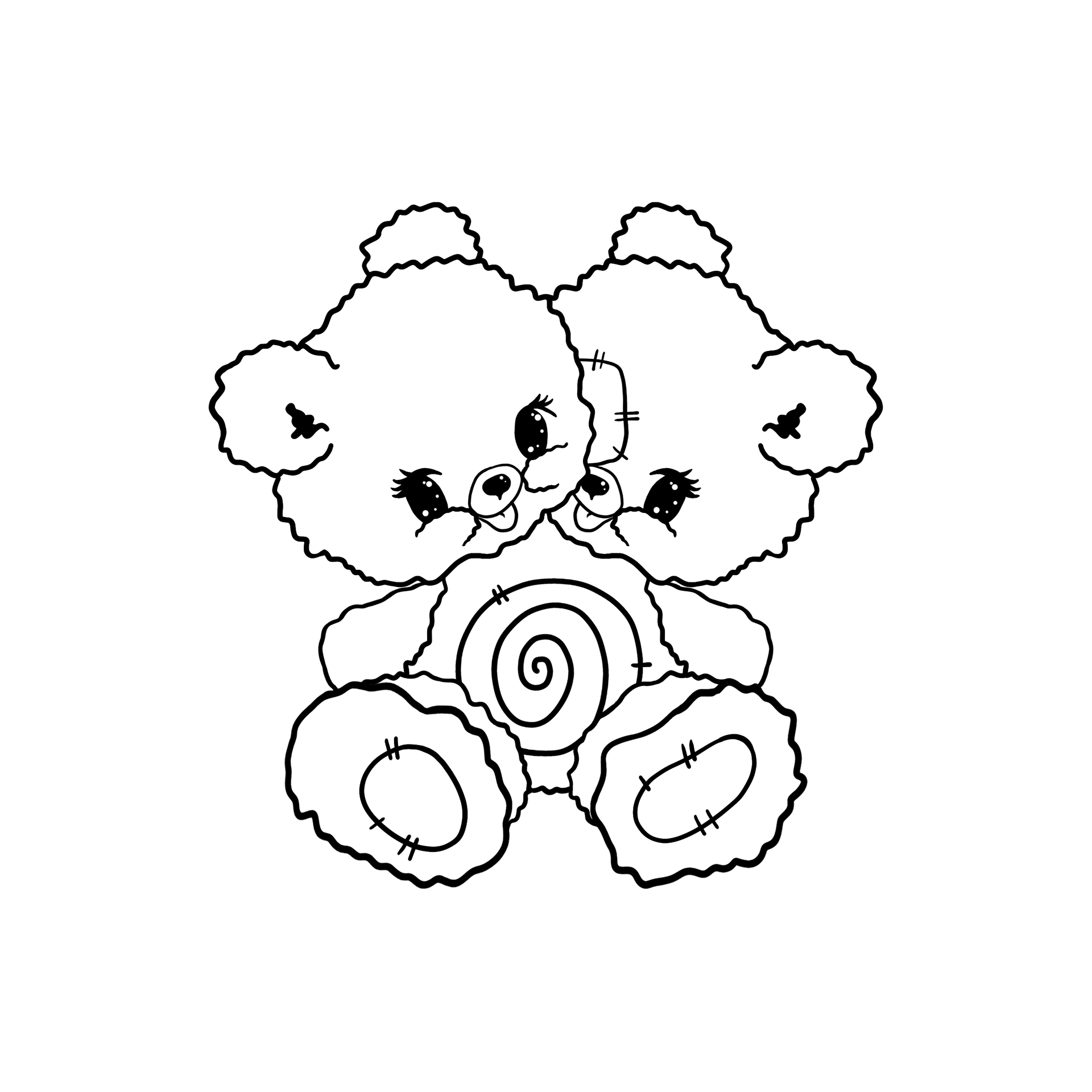 Bear twins · digital