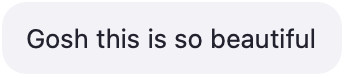Participant testimonial screenshot