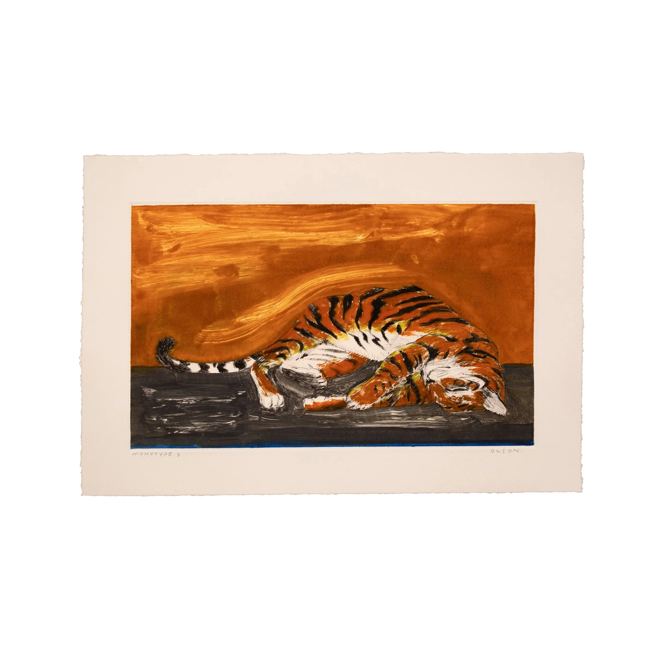 The Tiger (Monotype 3)