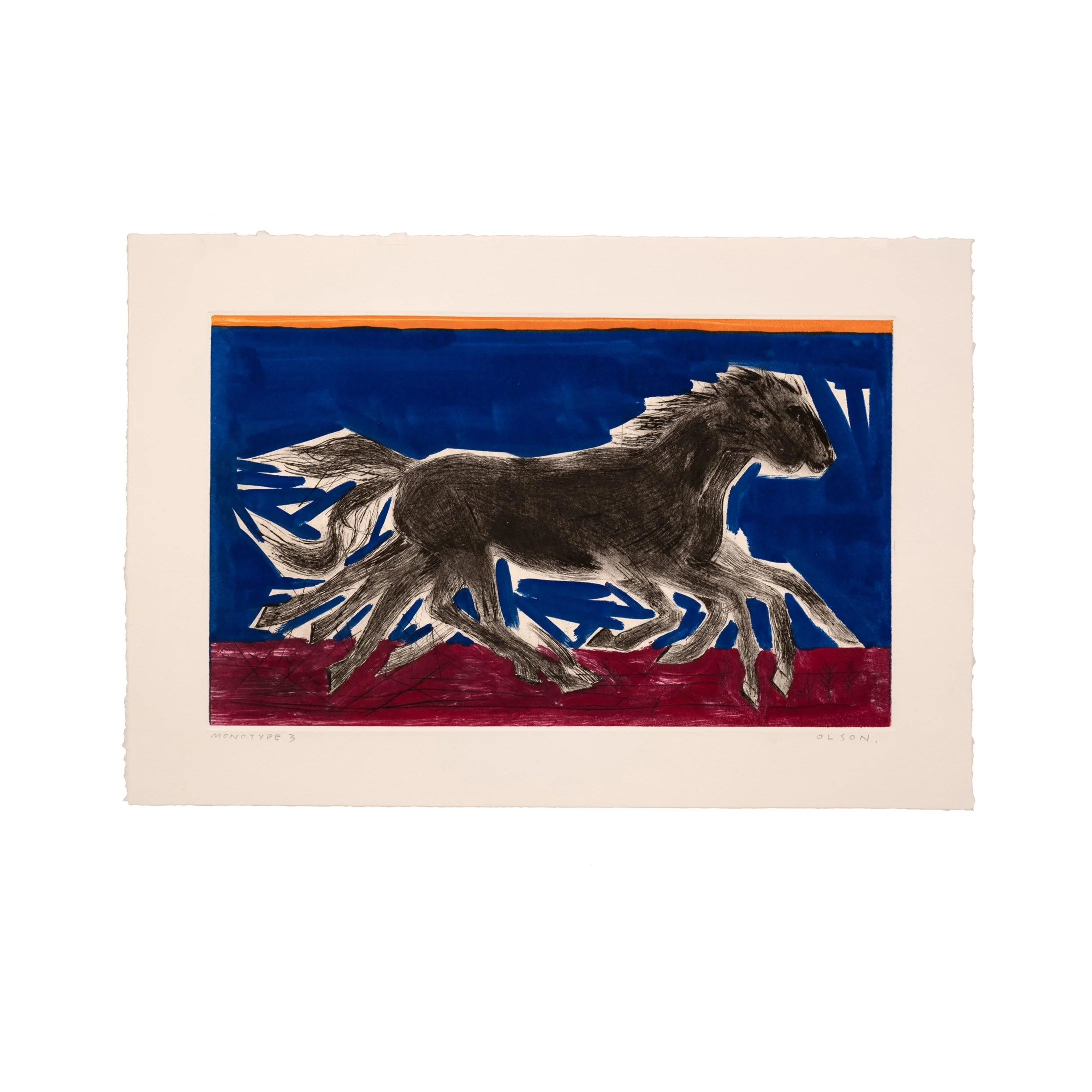 The Horse (Monotype 3)
